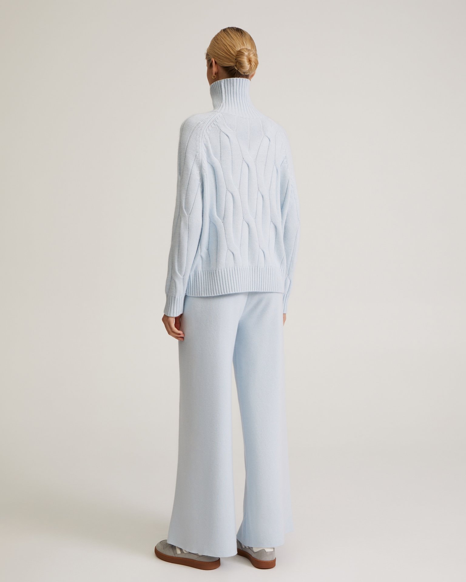 Knitted set, Blue — photo 4