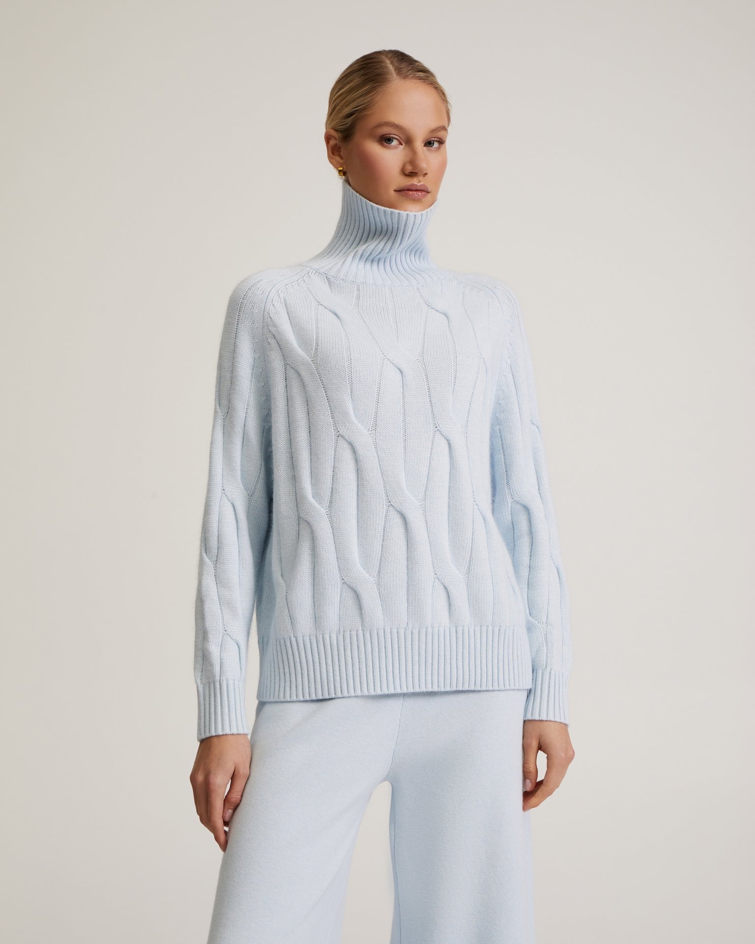 Knitted set, Blue — photo 5