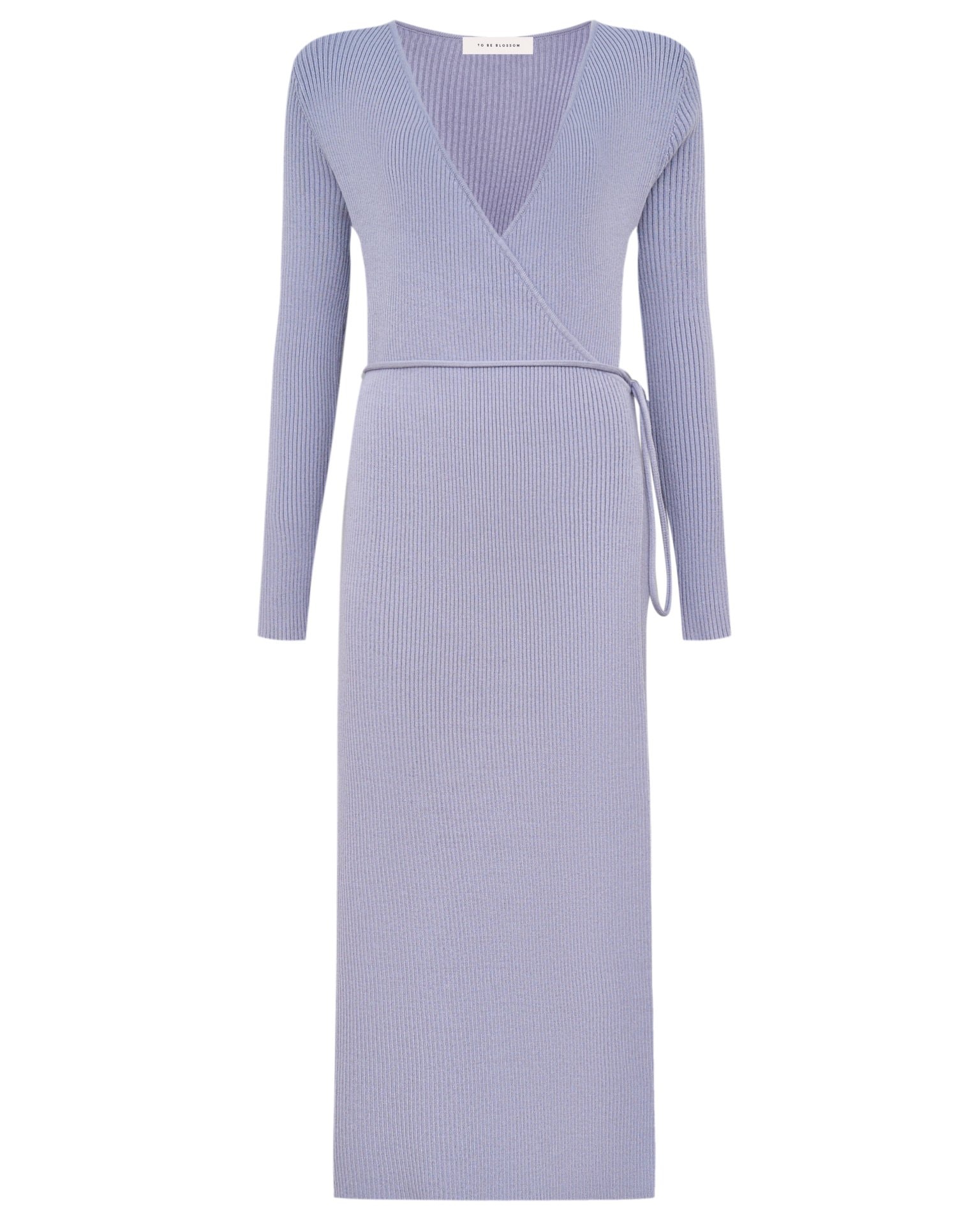 Lilac wrap dress, Lilac — photo 9