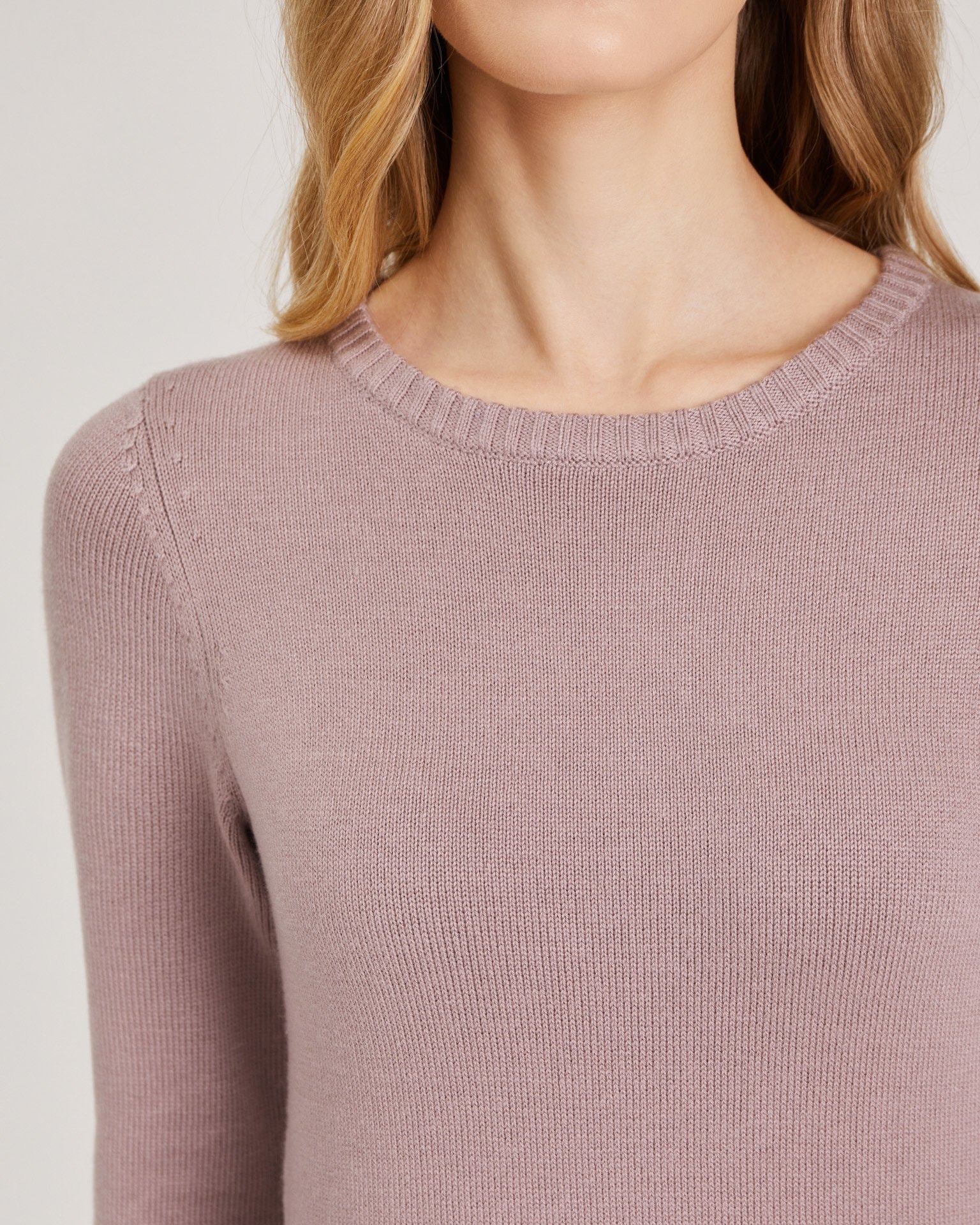 Knitted dress, Brown — photo 6