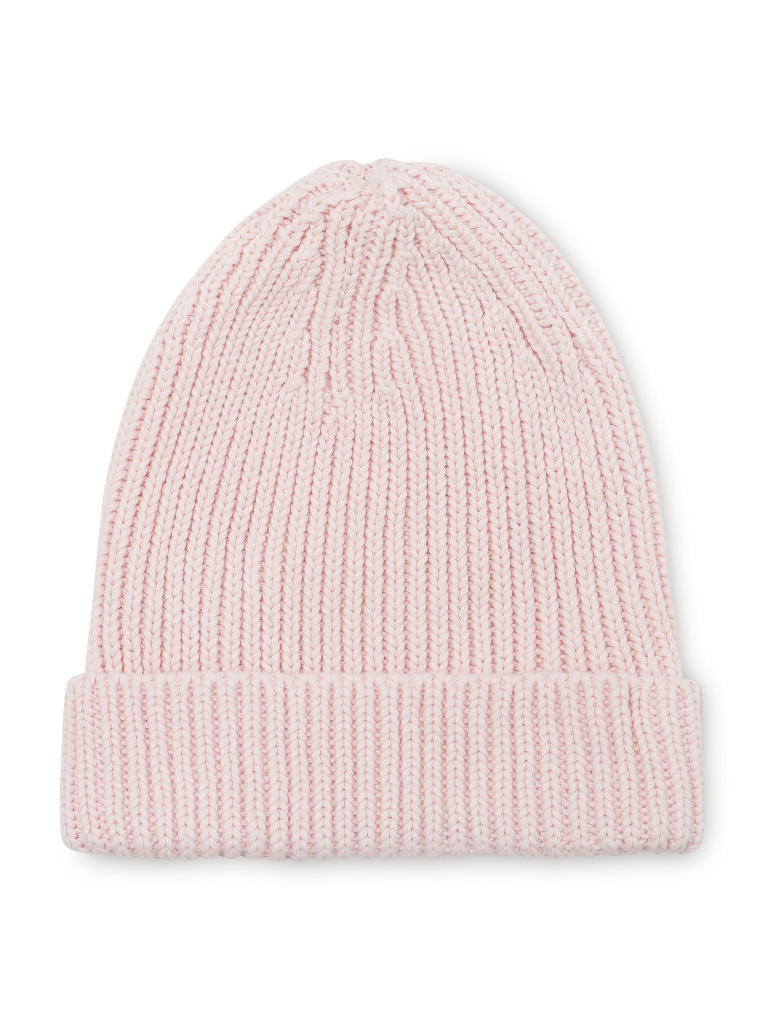 Beanie with a fold-over cuff, Pink — photo 3