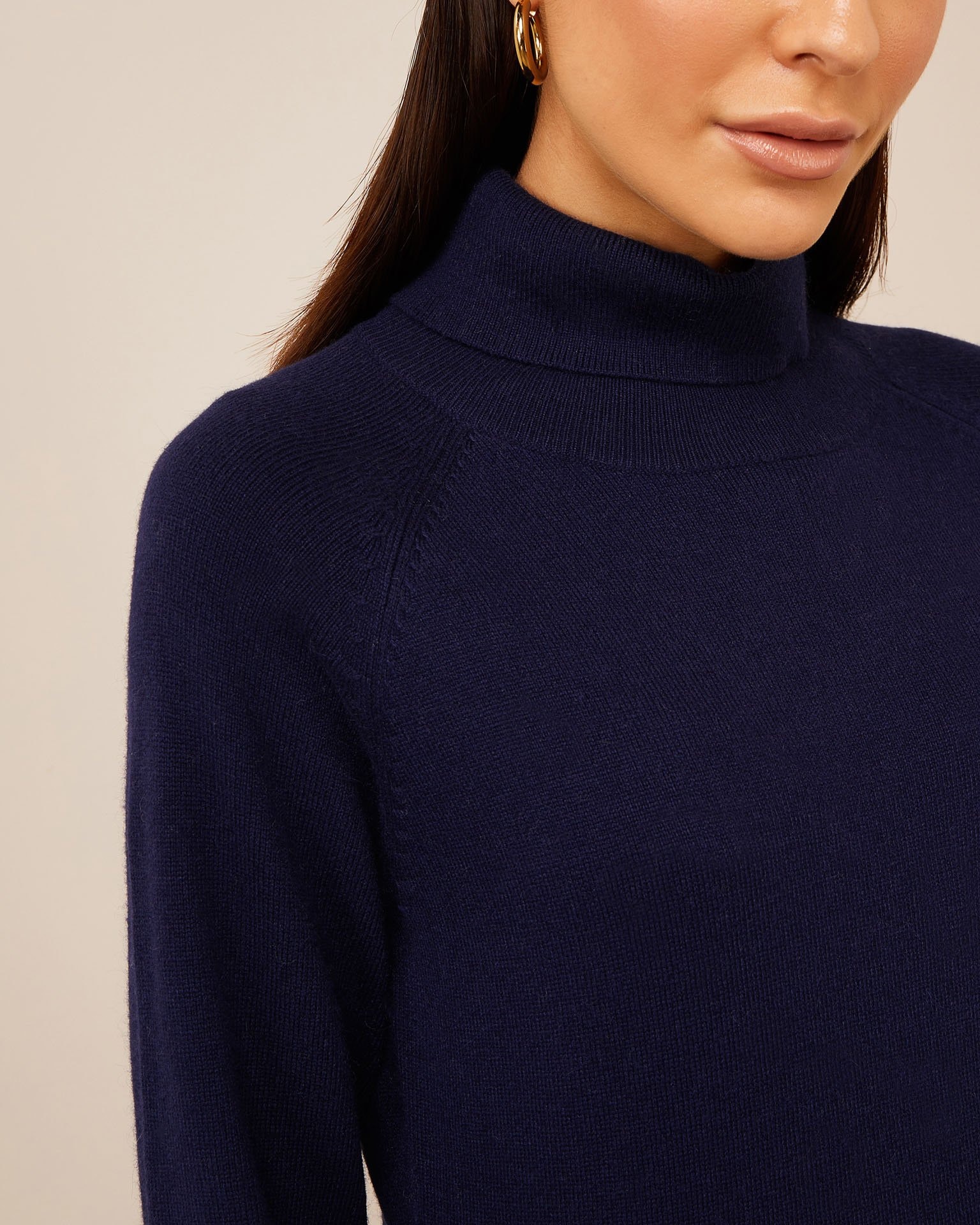 Dress made of fine knitwear, Blue — photo 5