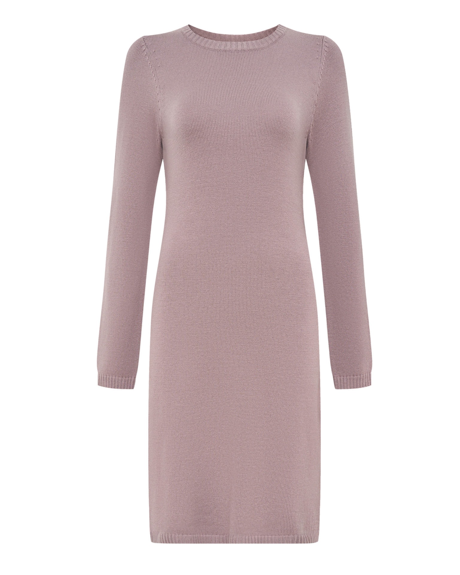 Knitted dress, Brown — photo 7
