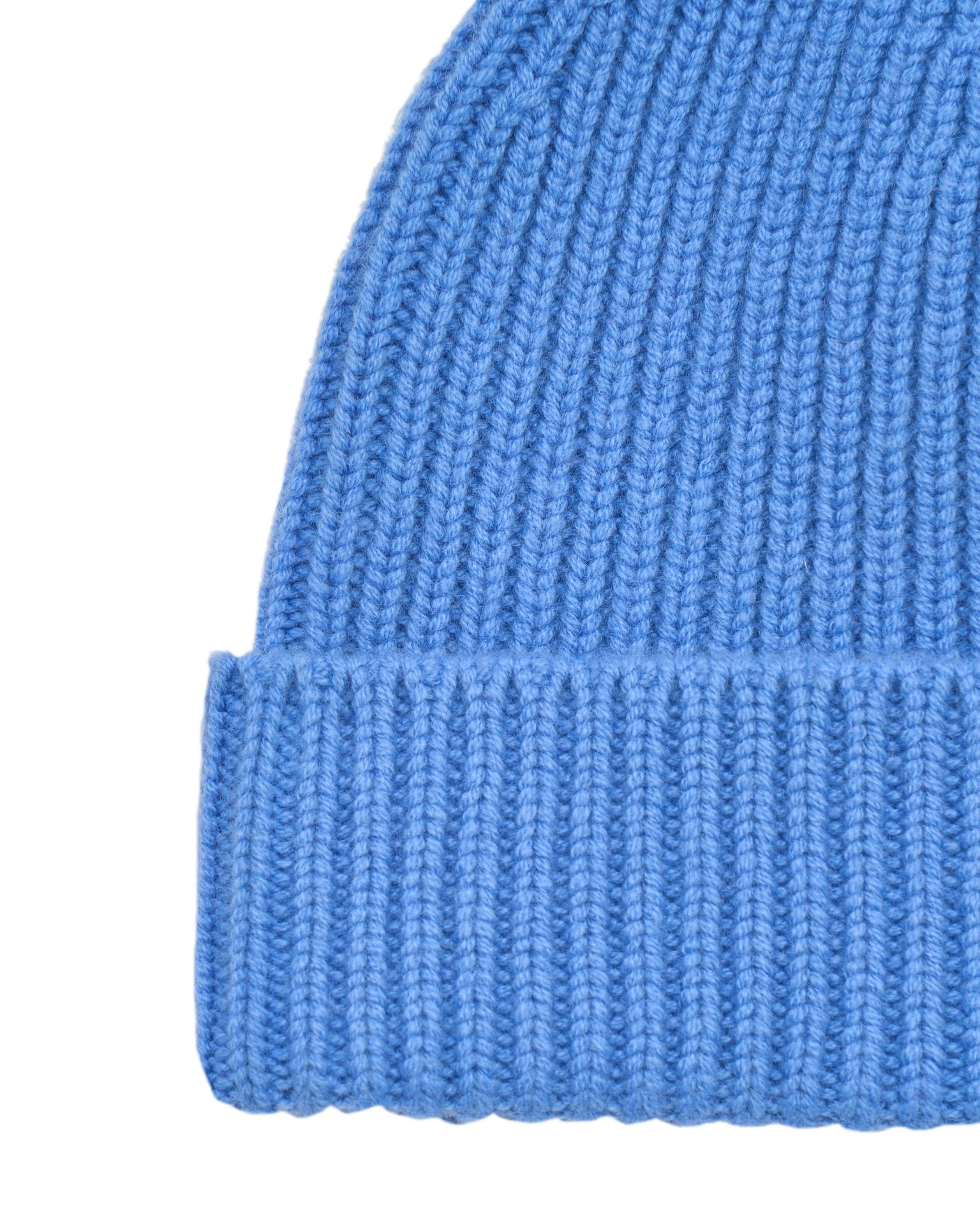 Wool and cashmere beanie, Sky Blue — photo 5
