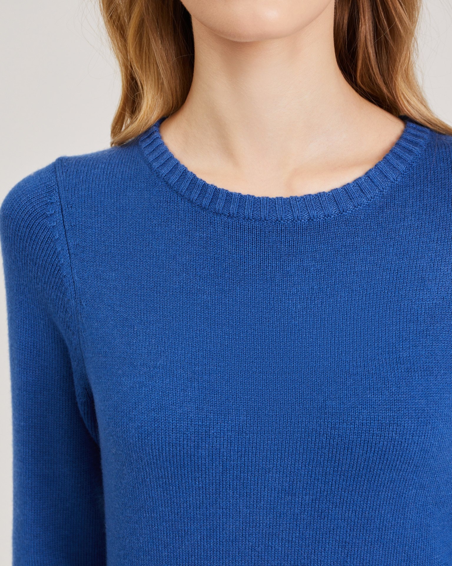Knitted dress, Blue — photo 6