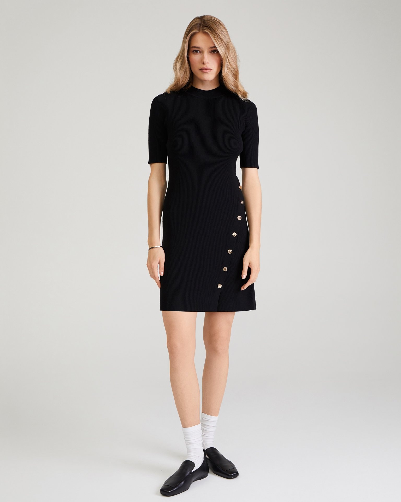 Knit dress, Black