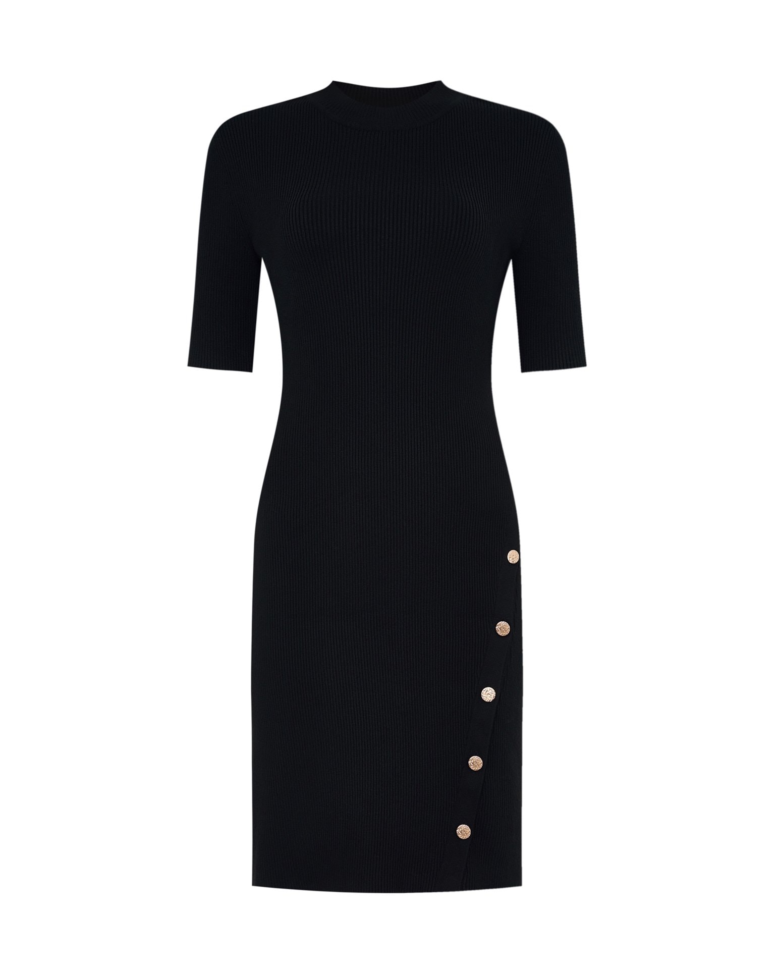 Knit dress, Black — photo 12