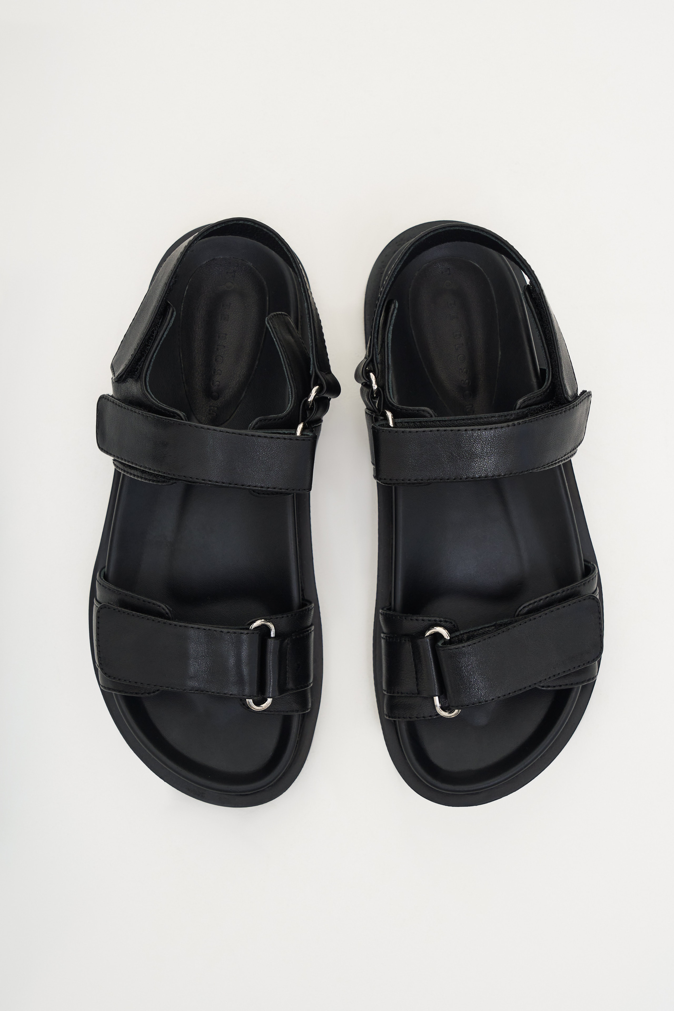 Leather sandals, Black — photo 7