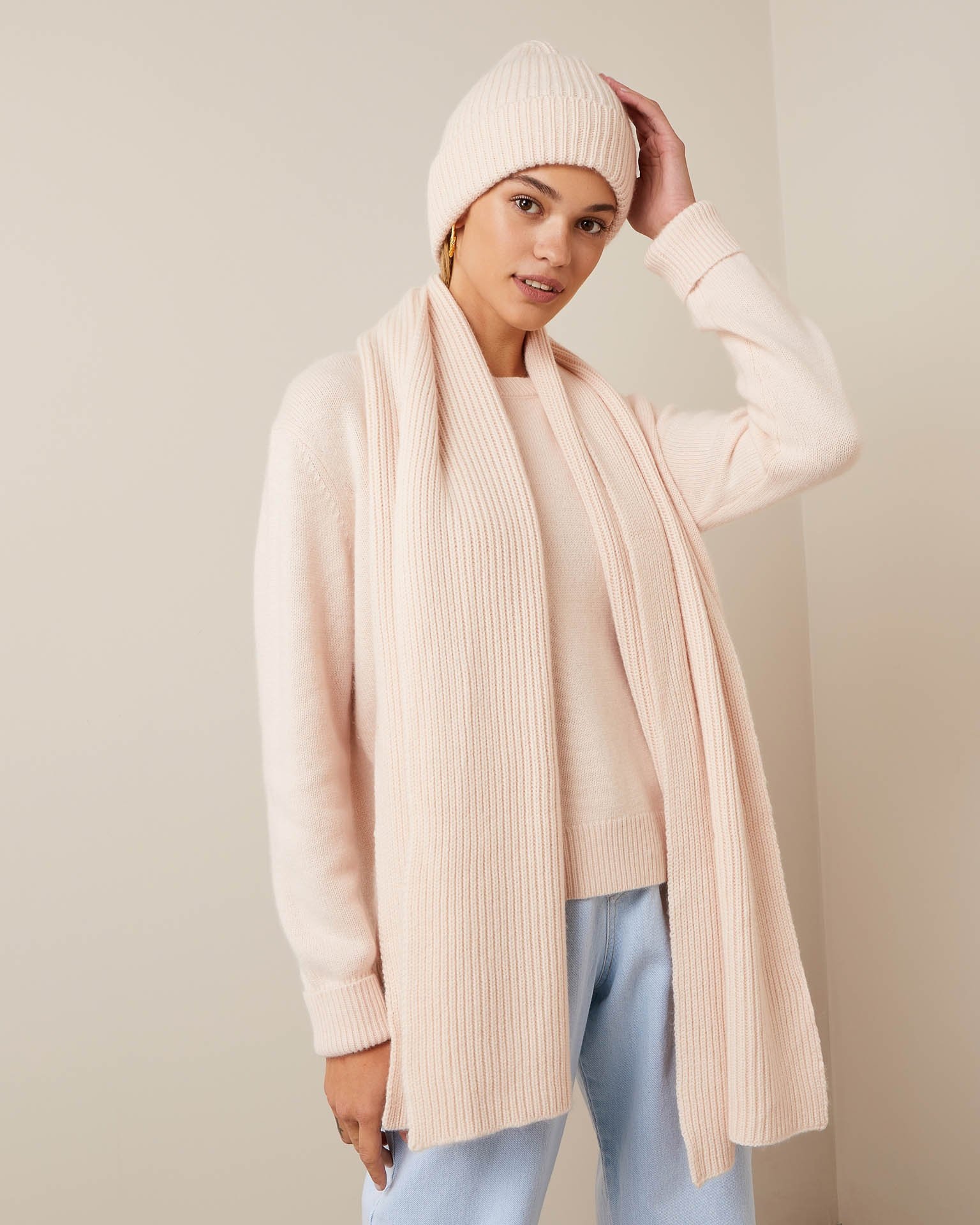 Light Pink Scarf, Pink