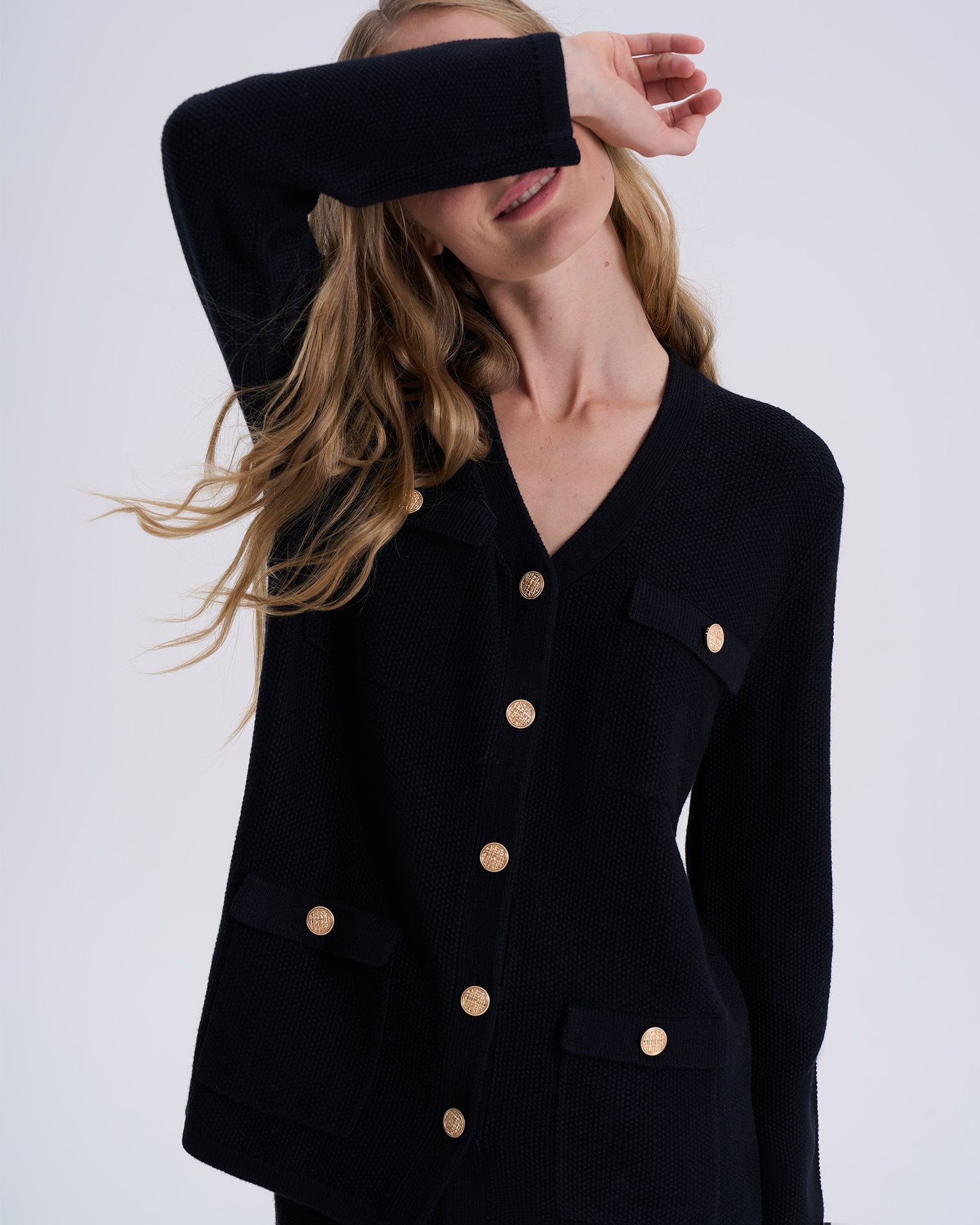 Longline cardigan