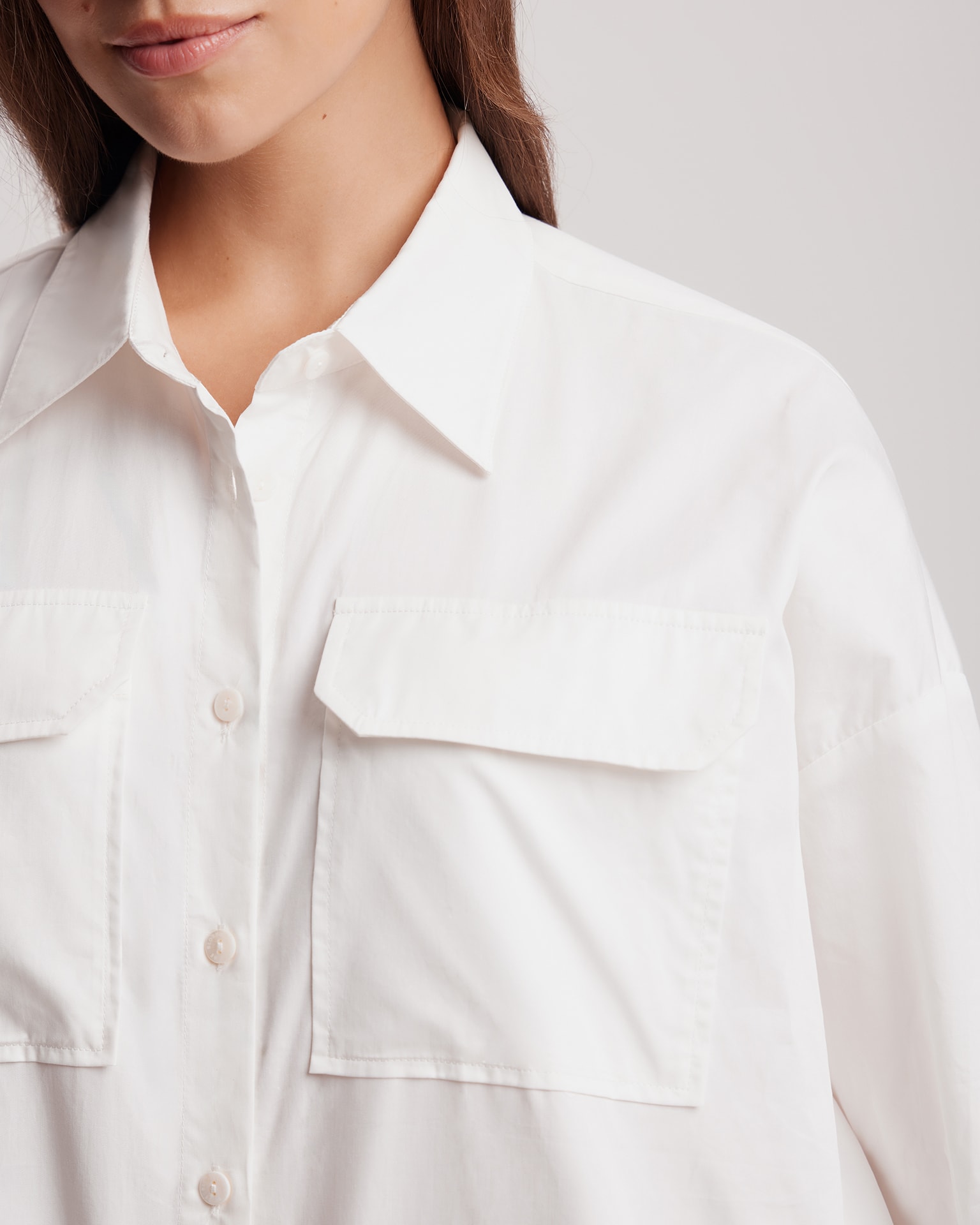 White Shirt, White — photo 5