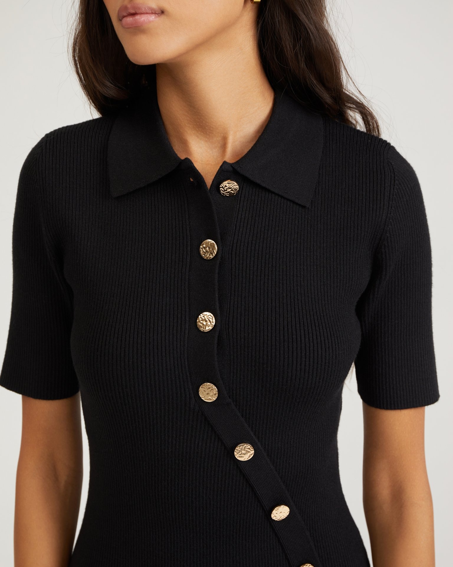 Midi dress, Black — photo 9