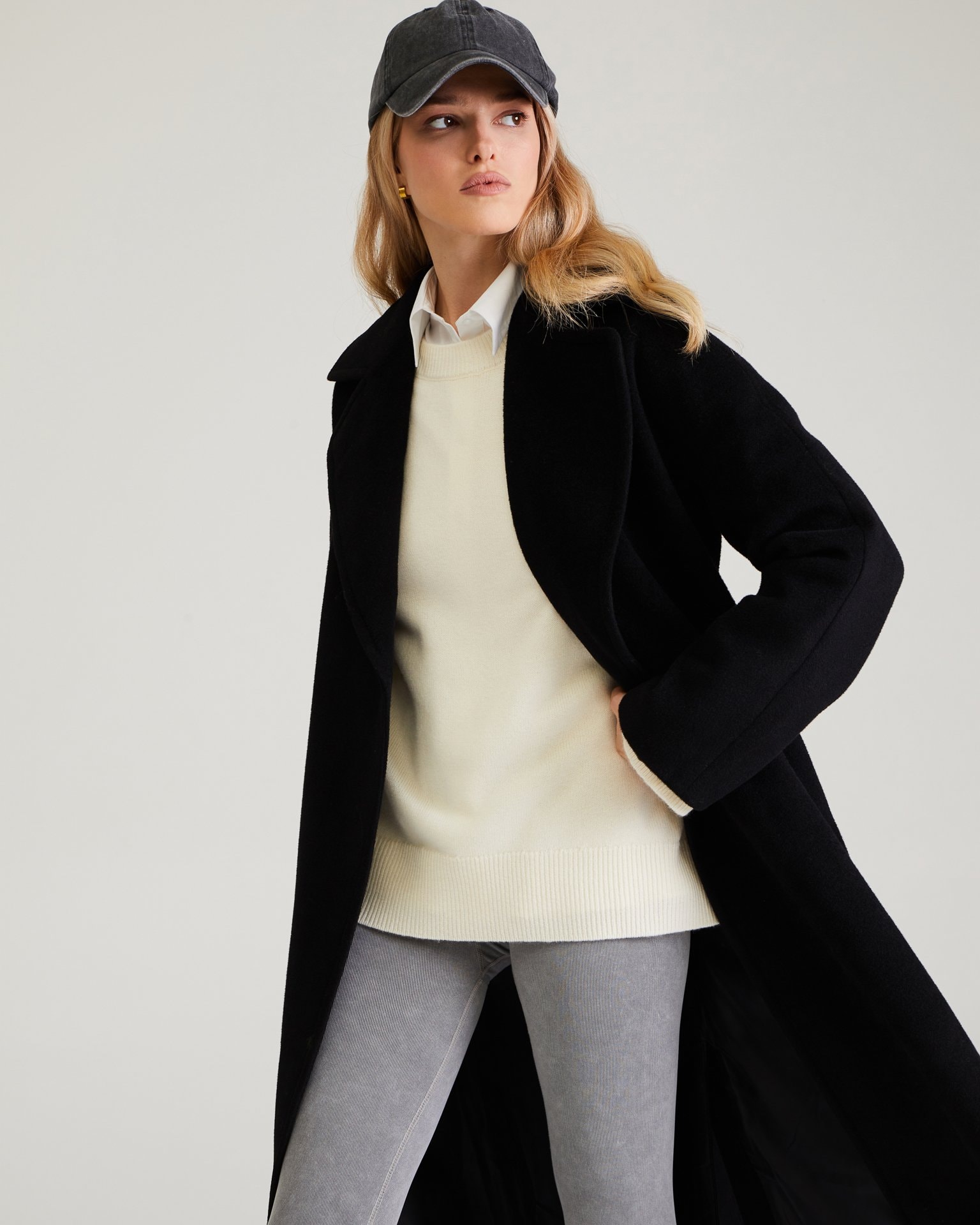 Robe coat, Black — photo 6
