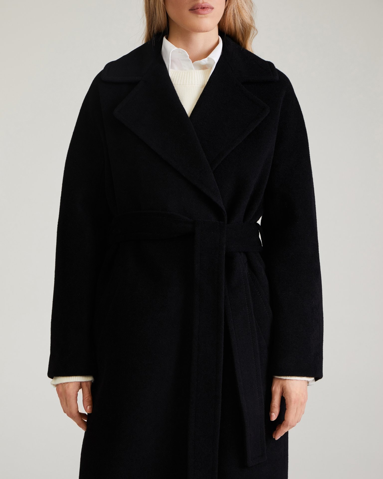 Robe coat, Black — photo 8