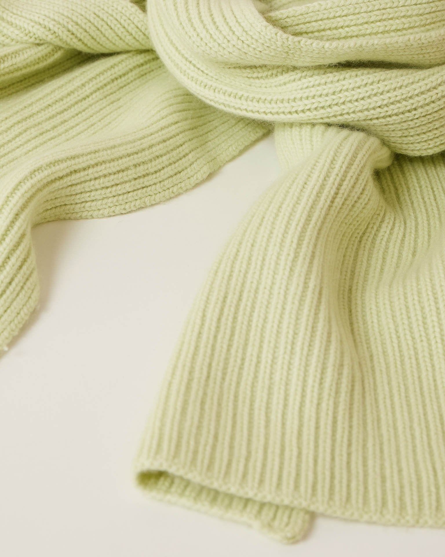 Scarf in a Chartreuse Shade, Green — photo 5