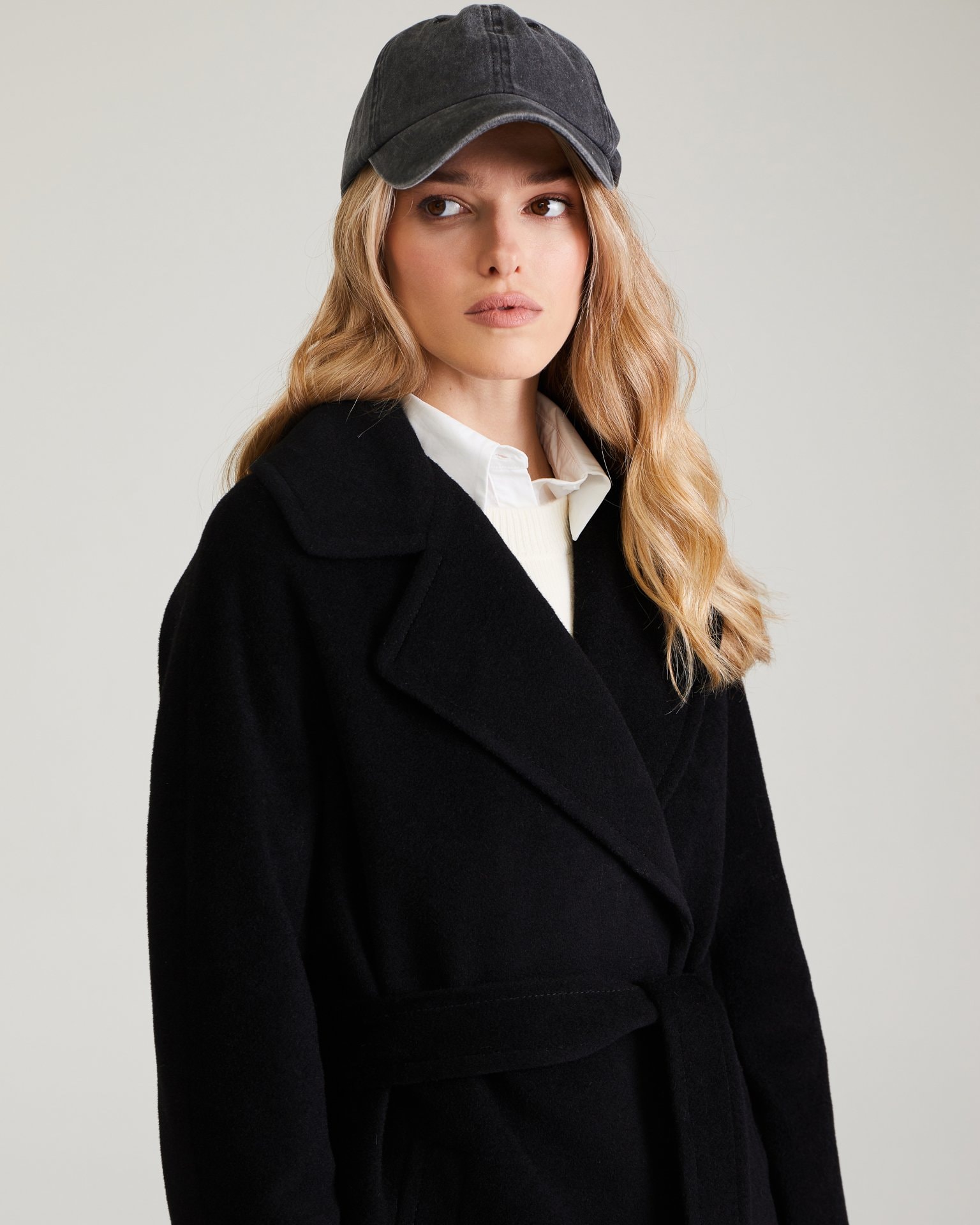 Robe coat, Black — photo 7