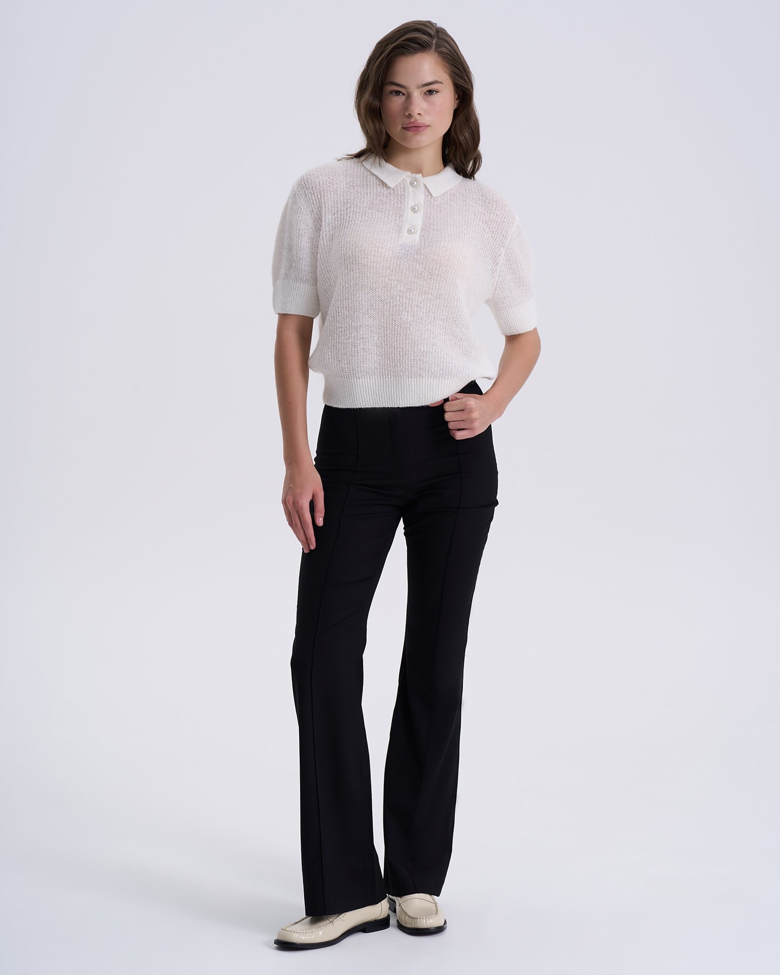 Polo jumper, White — photo 5