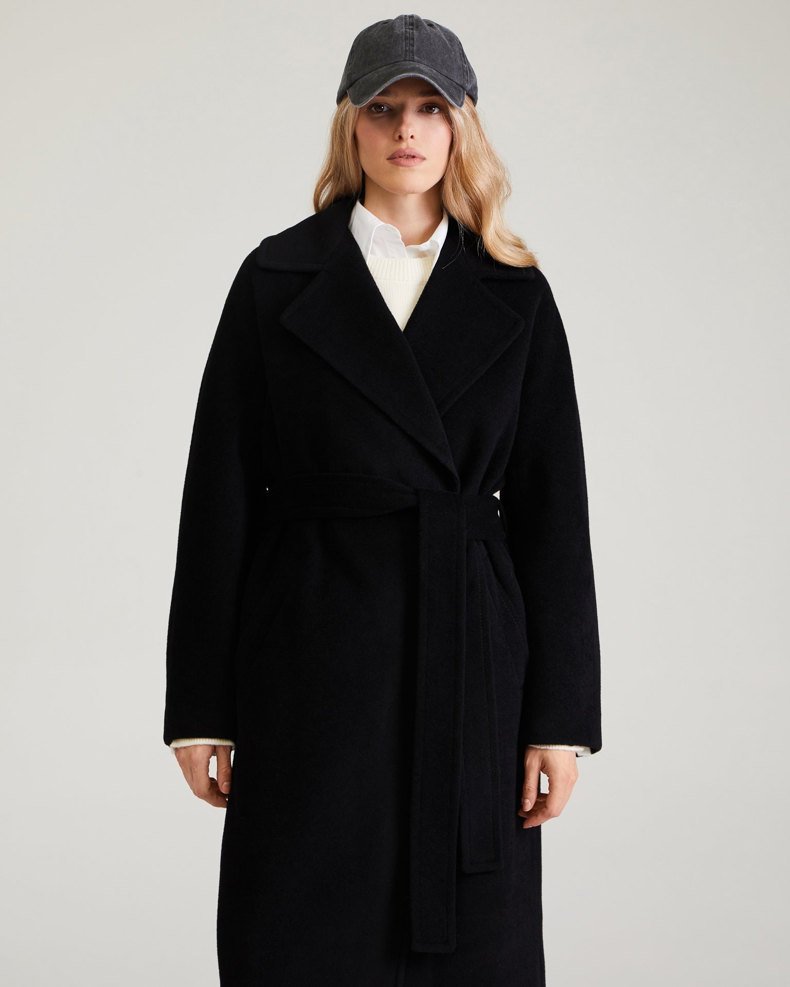 Robe coat, Black — photo 5