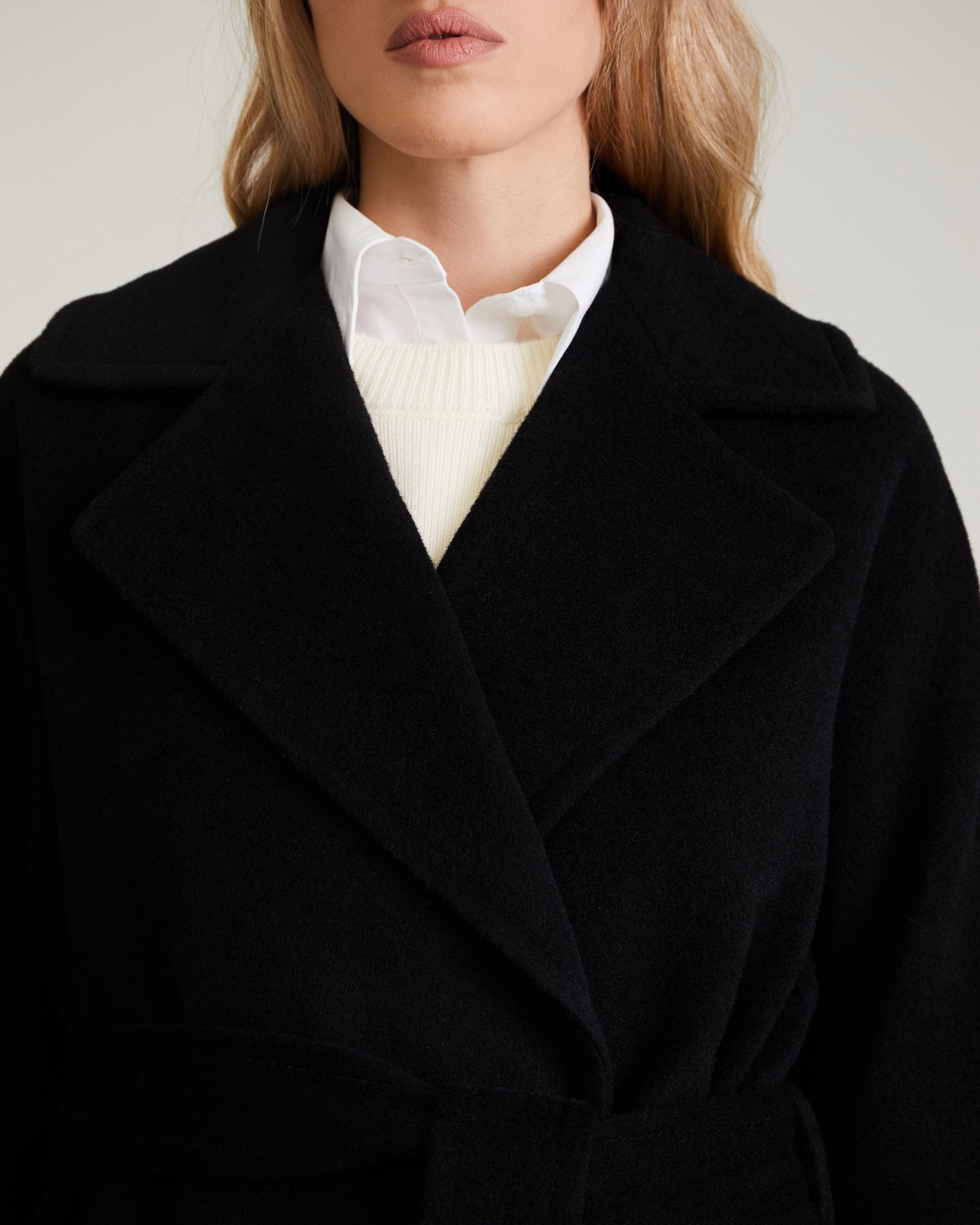 Robe coat, Black — photo 9