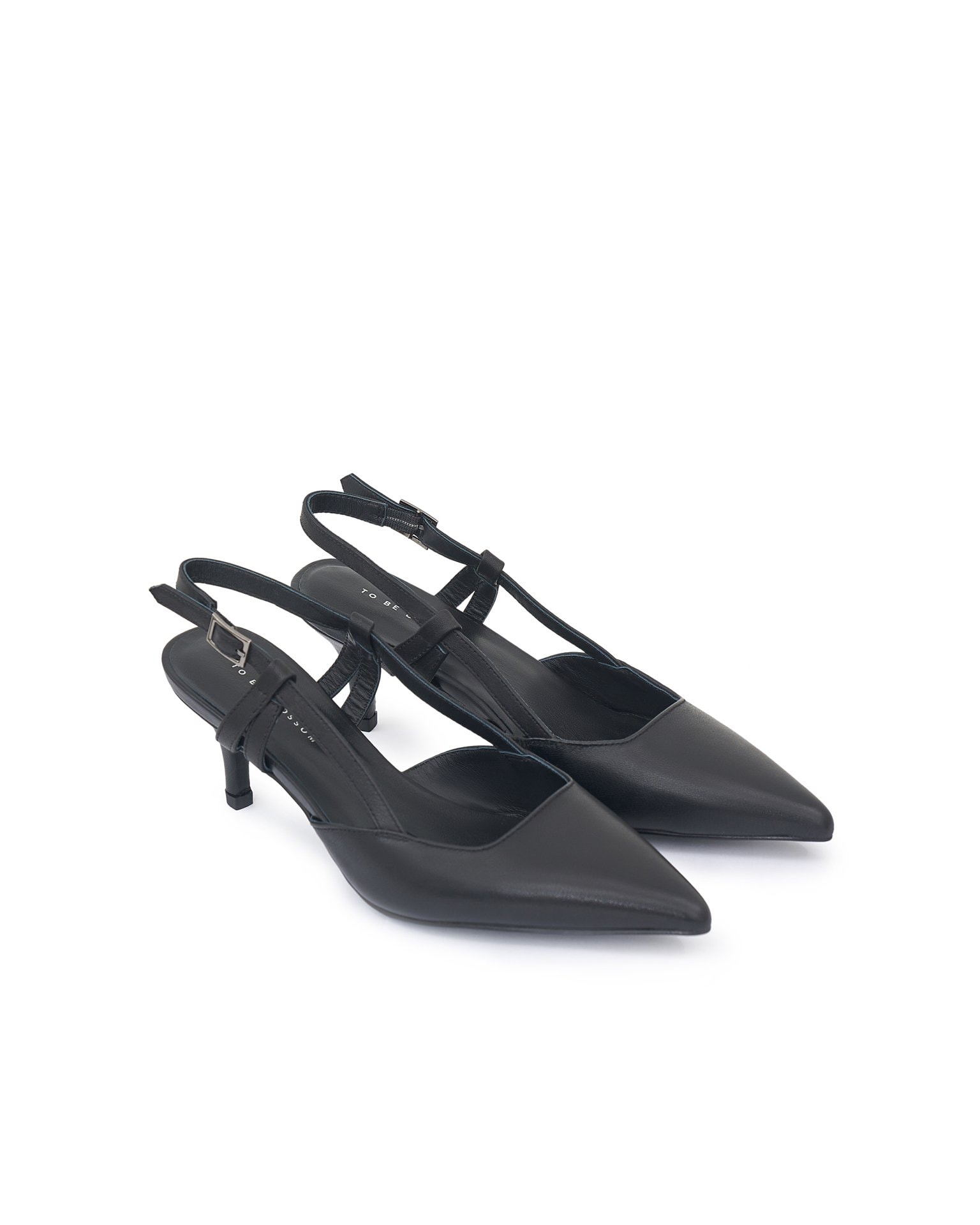 Slingback pumps, Black
