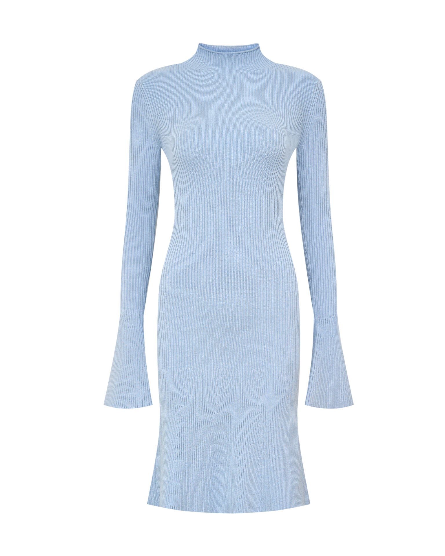 Knit dress, Blue — photo 9