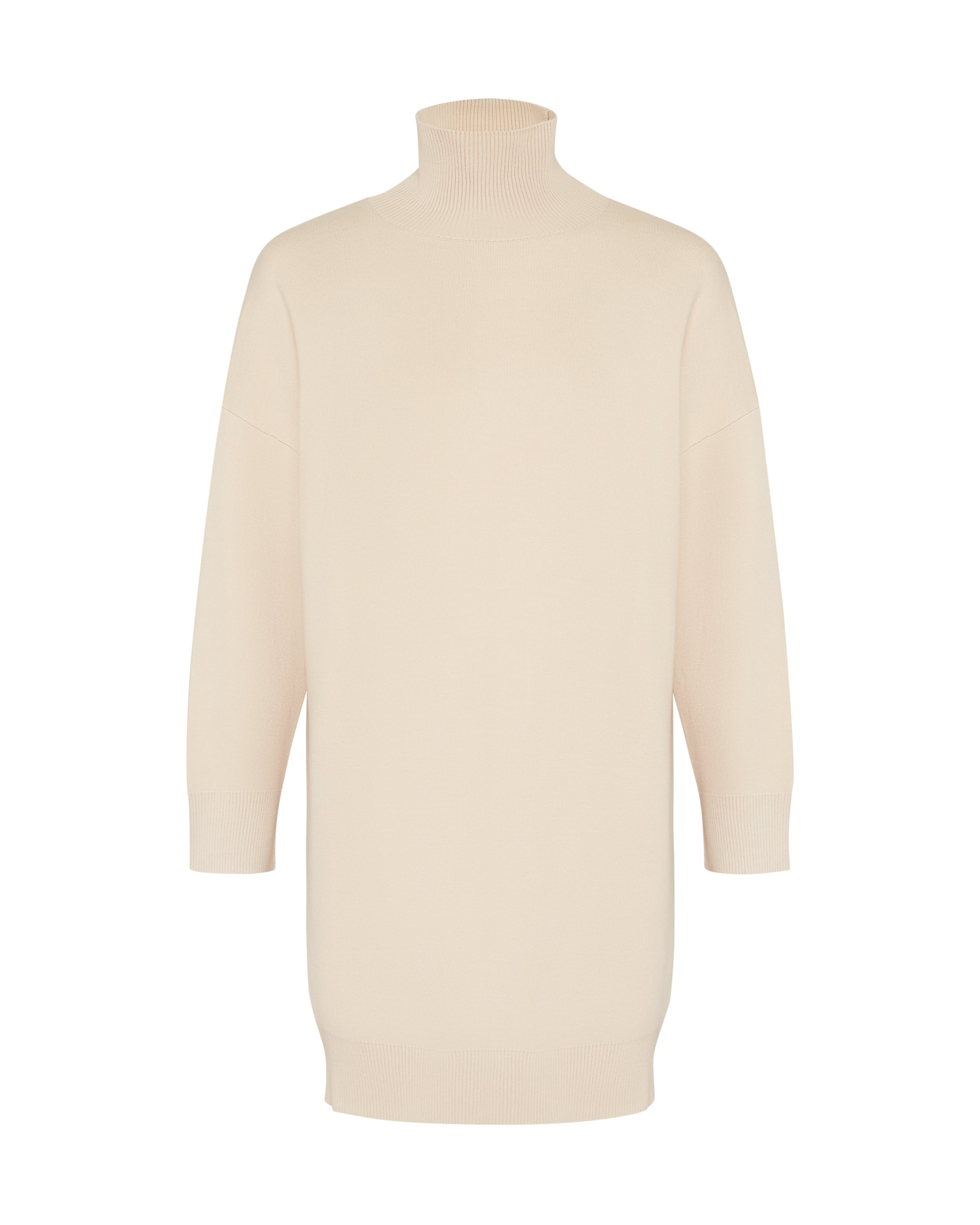 Cocoon dress, Beige — photo 6