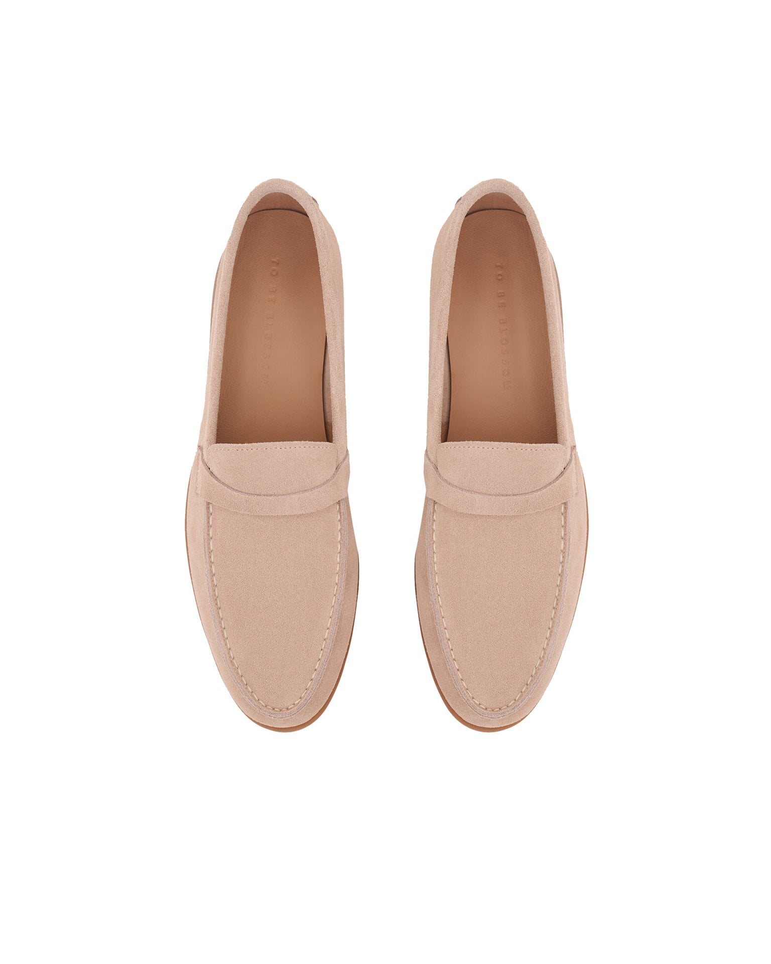 Beige loafers