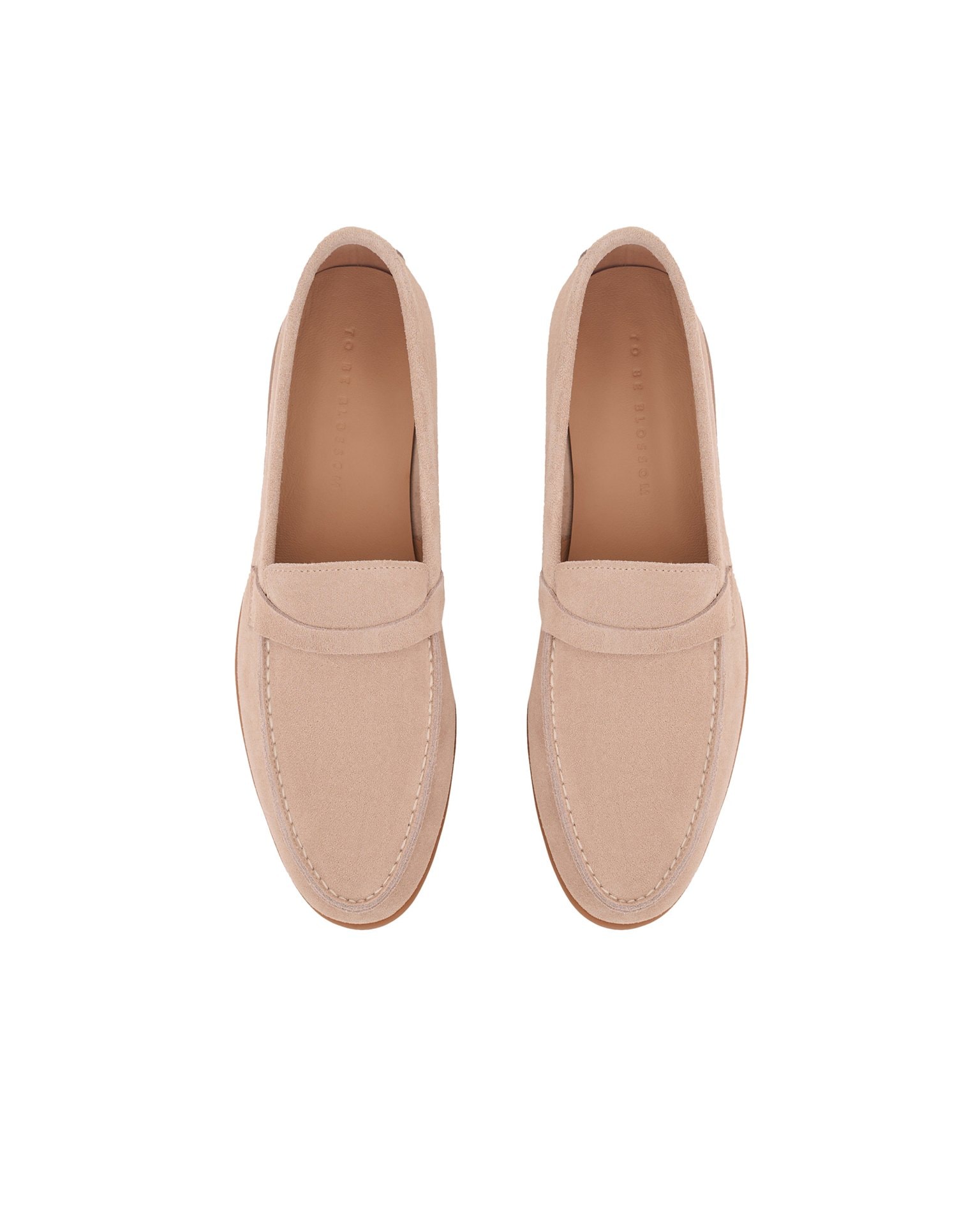 Beige loafers, Beige