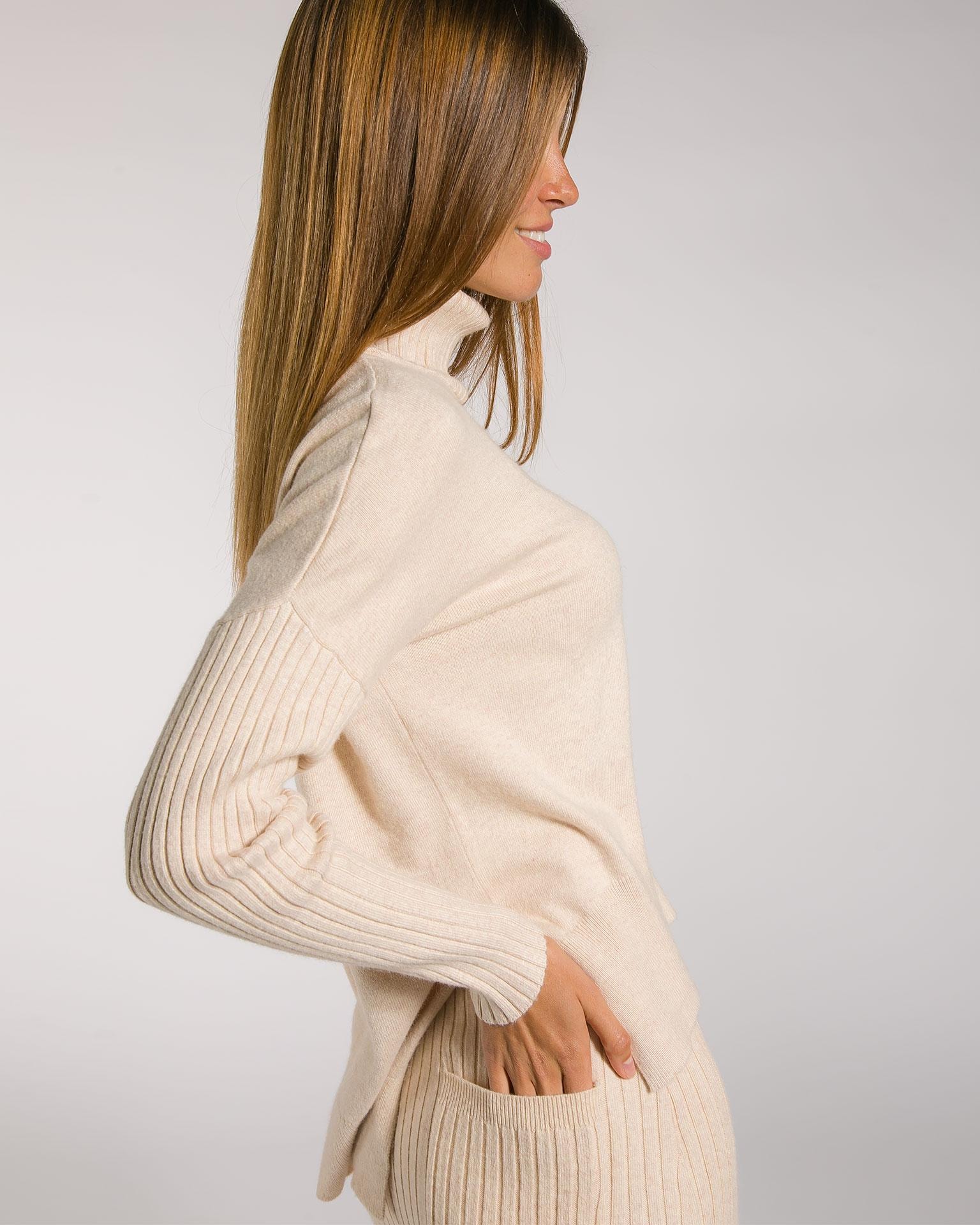 Smart casual-style suit, Beige — photo 4