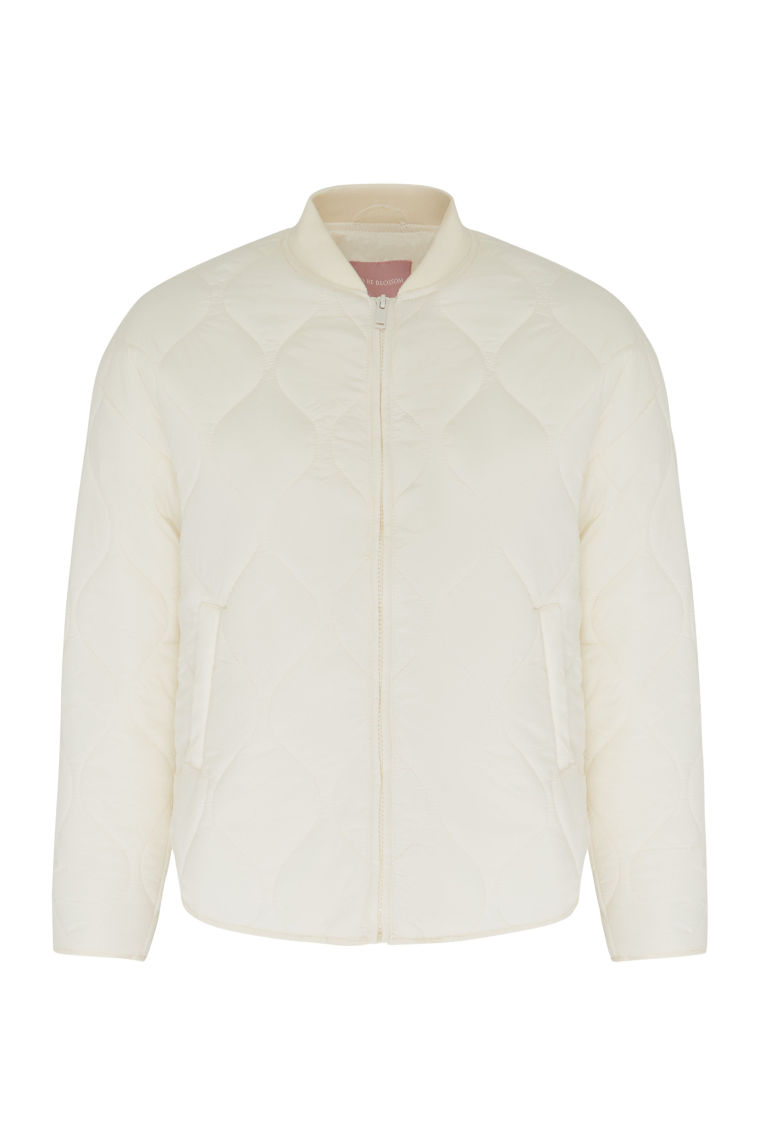 Quilted jacket, Milky — photo 8