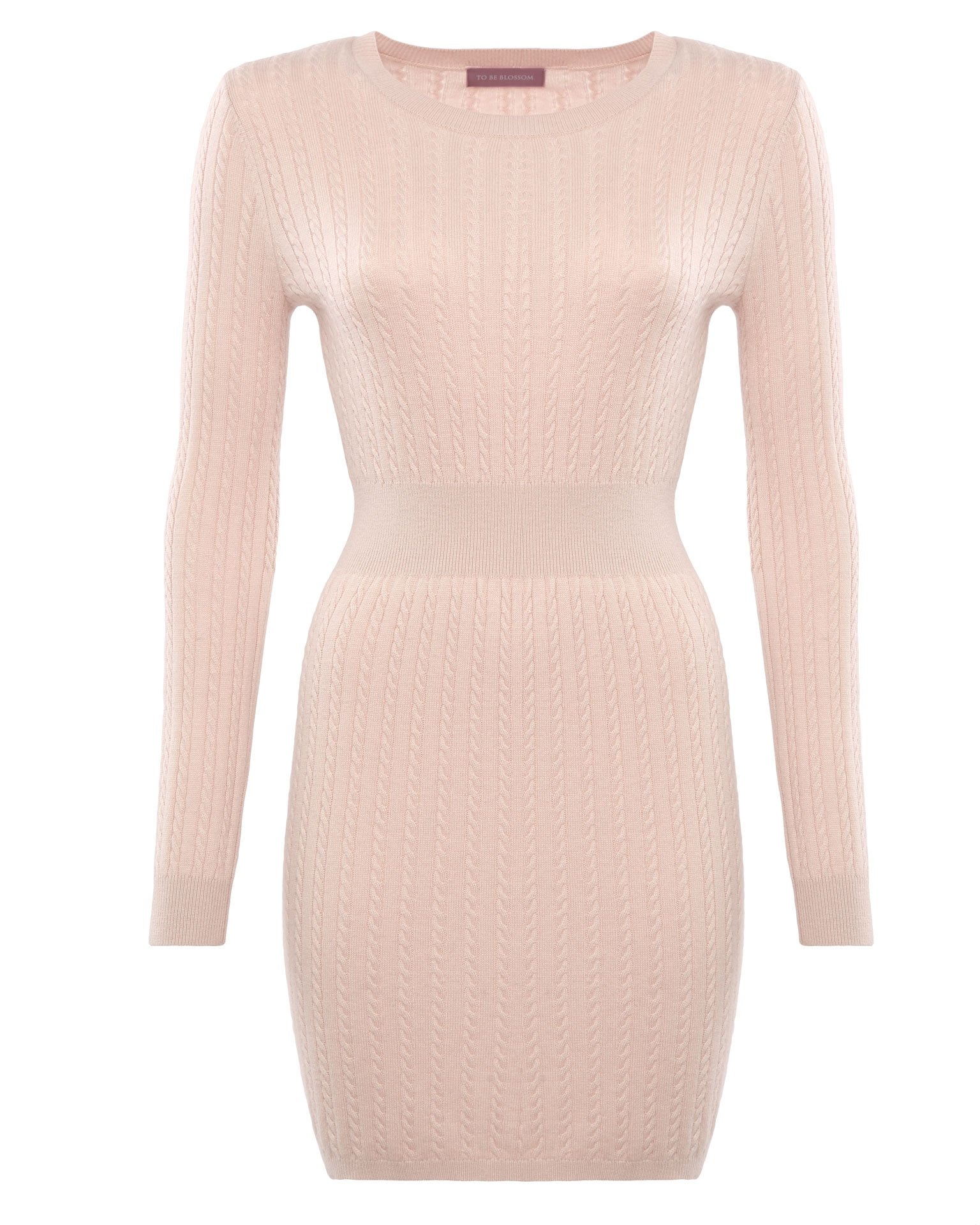 Knit mini dress, Pearlescent — photo 6
