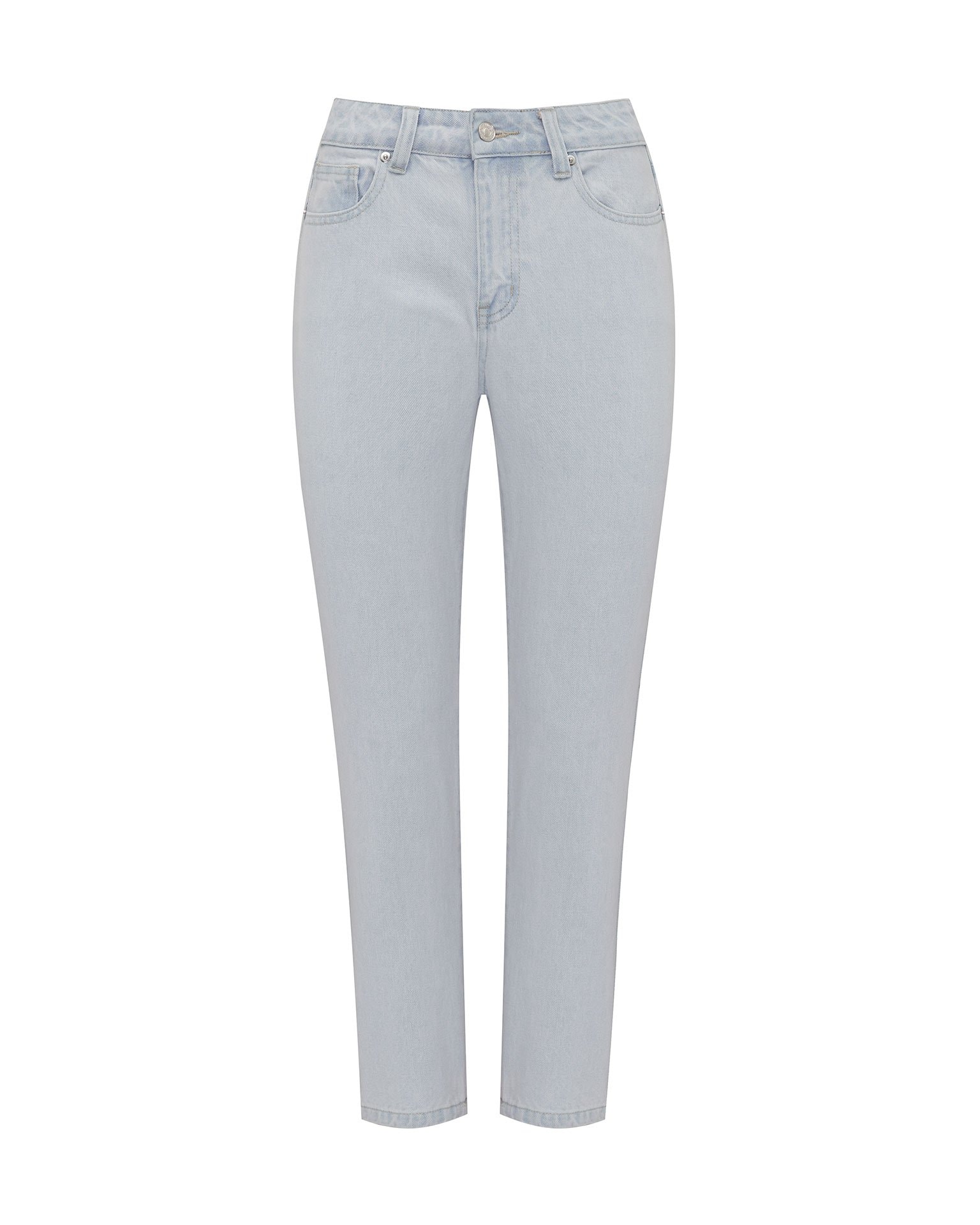 Mom jeans in light blue, Light Blue — photo 6