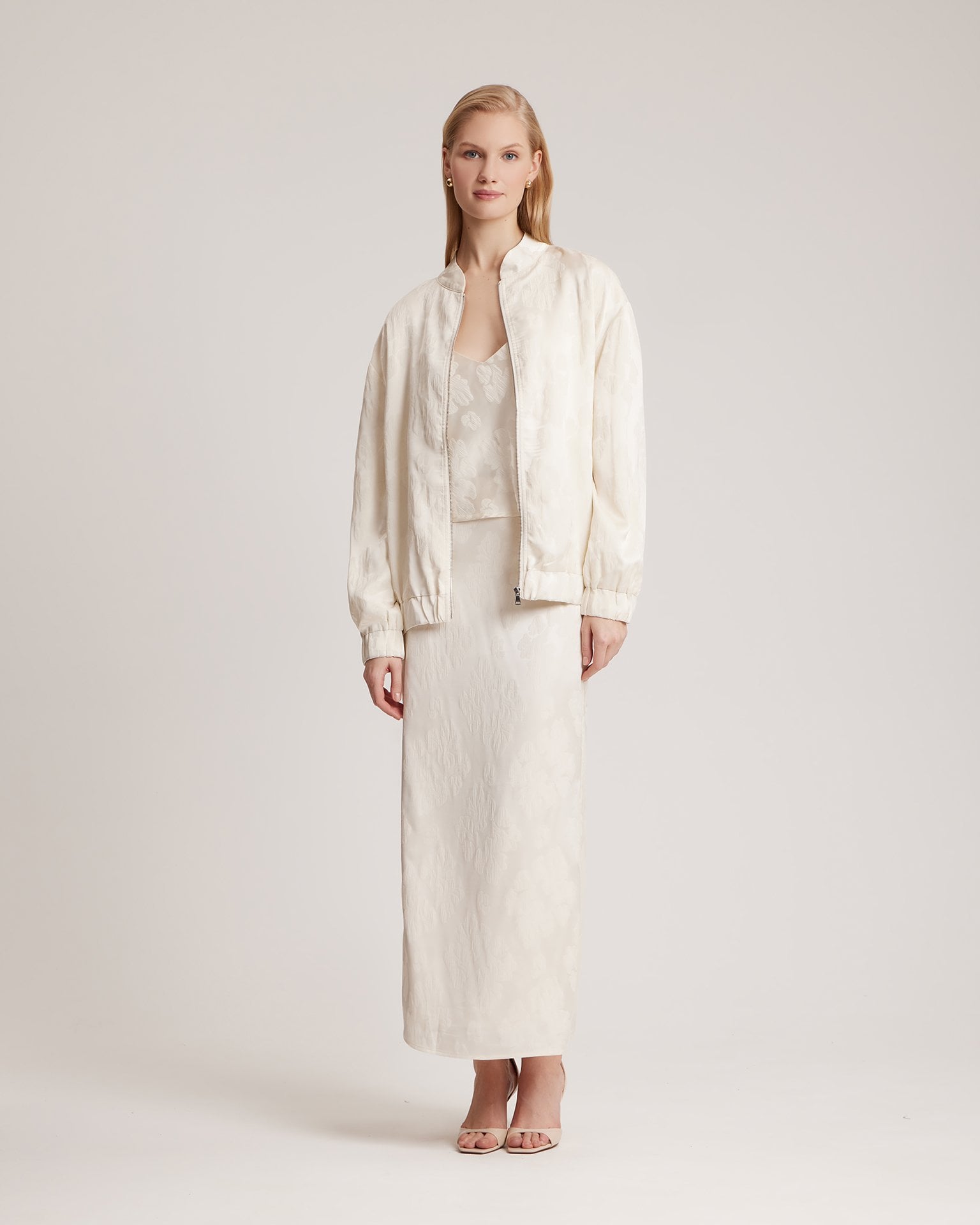 Milk-coloured skirt