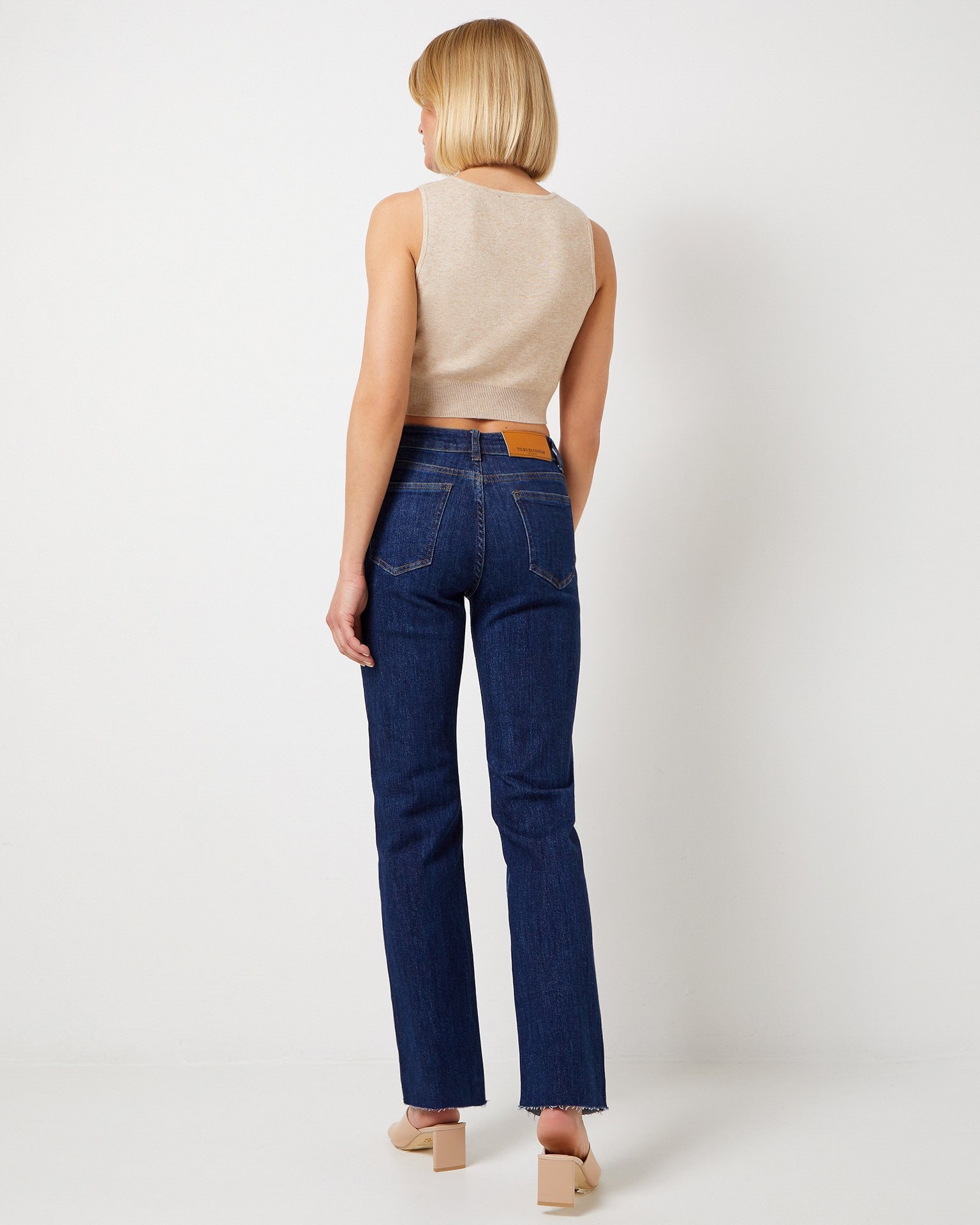Straight-leg jeans, Blue — photo 3