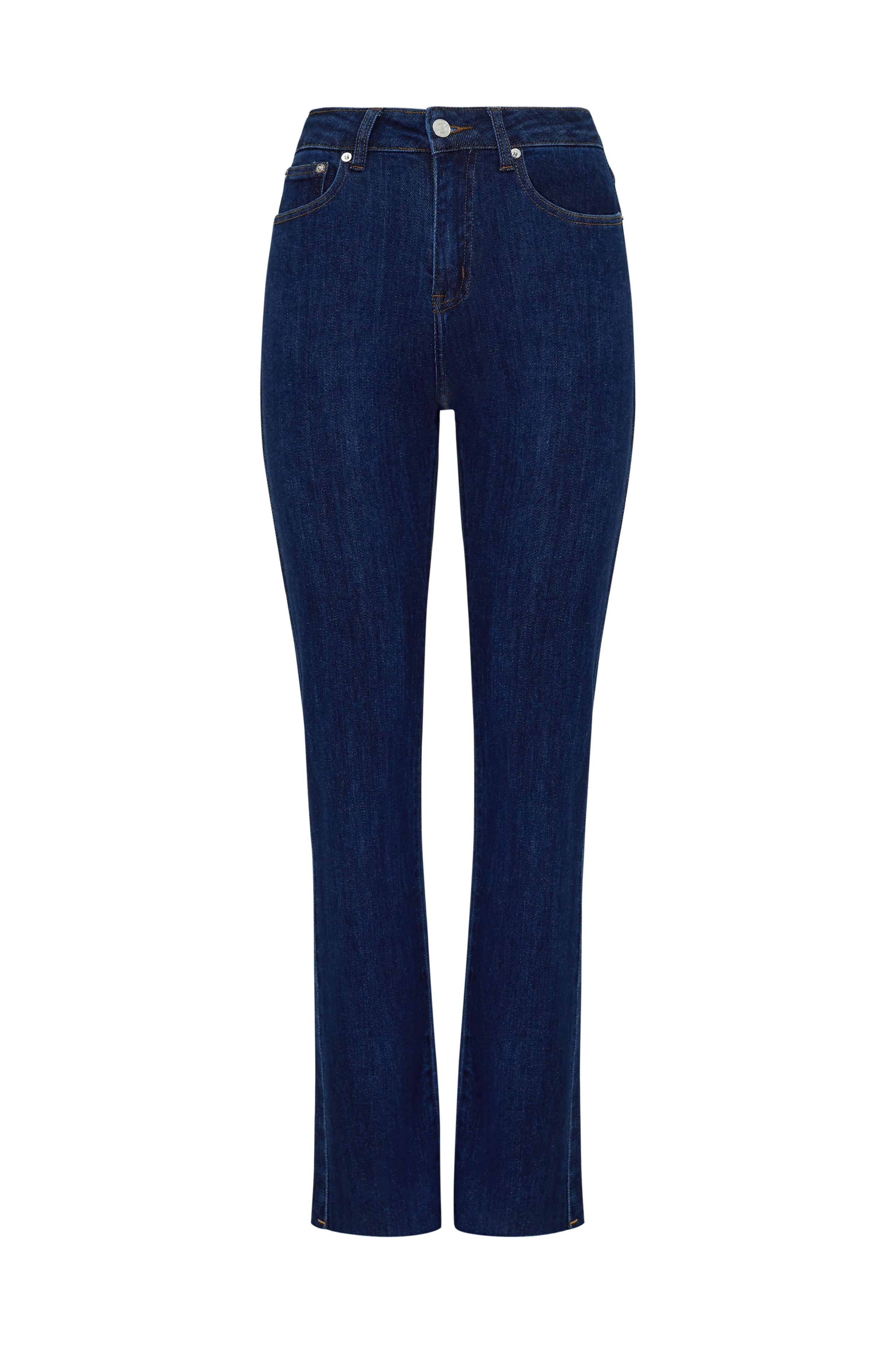 Straight-leg jeans, Blue — photo 6