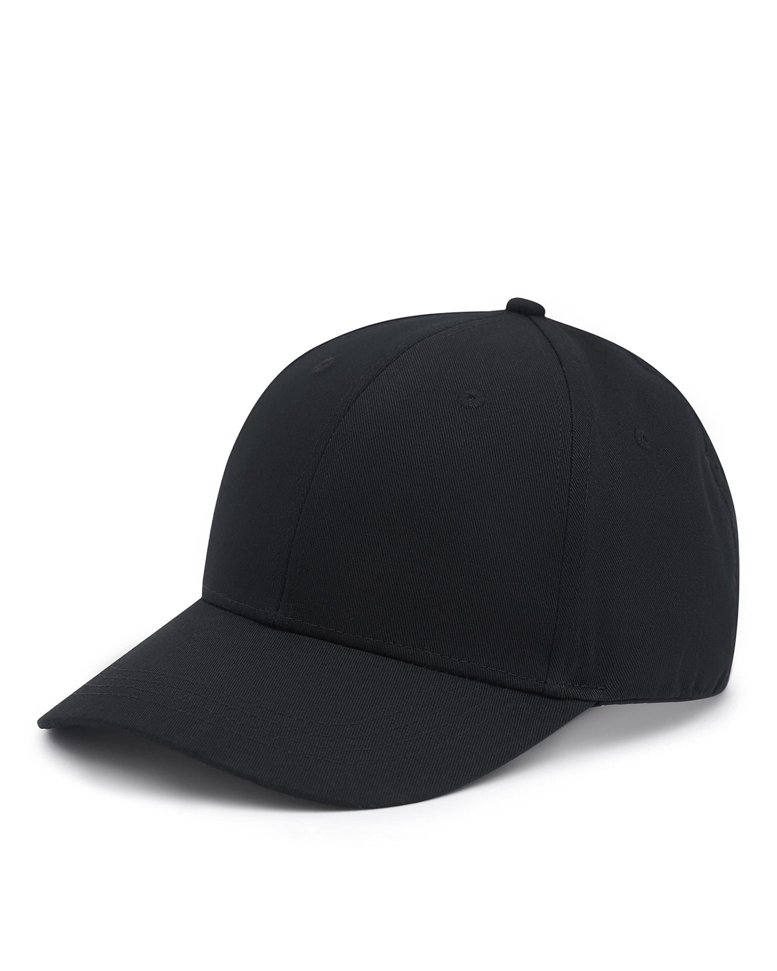 Black Baseball Cap, Black — photo 4