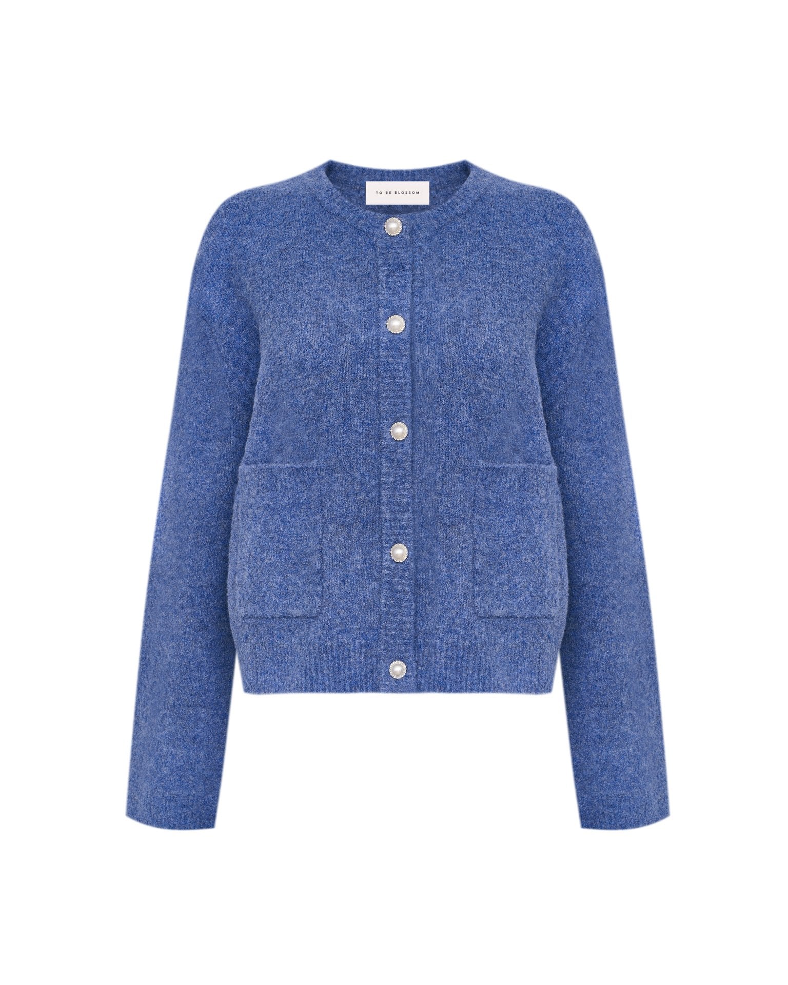 Cardigan with statement buttons