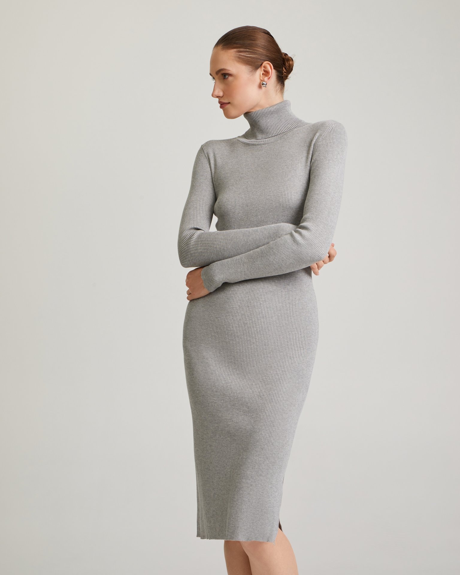 Smoky grey dress, Grey — photo 5