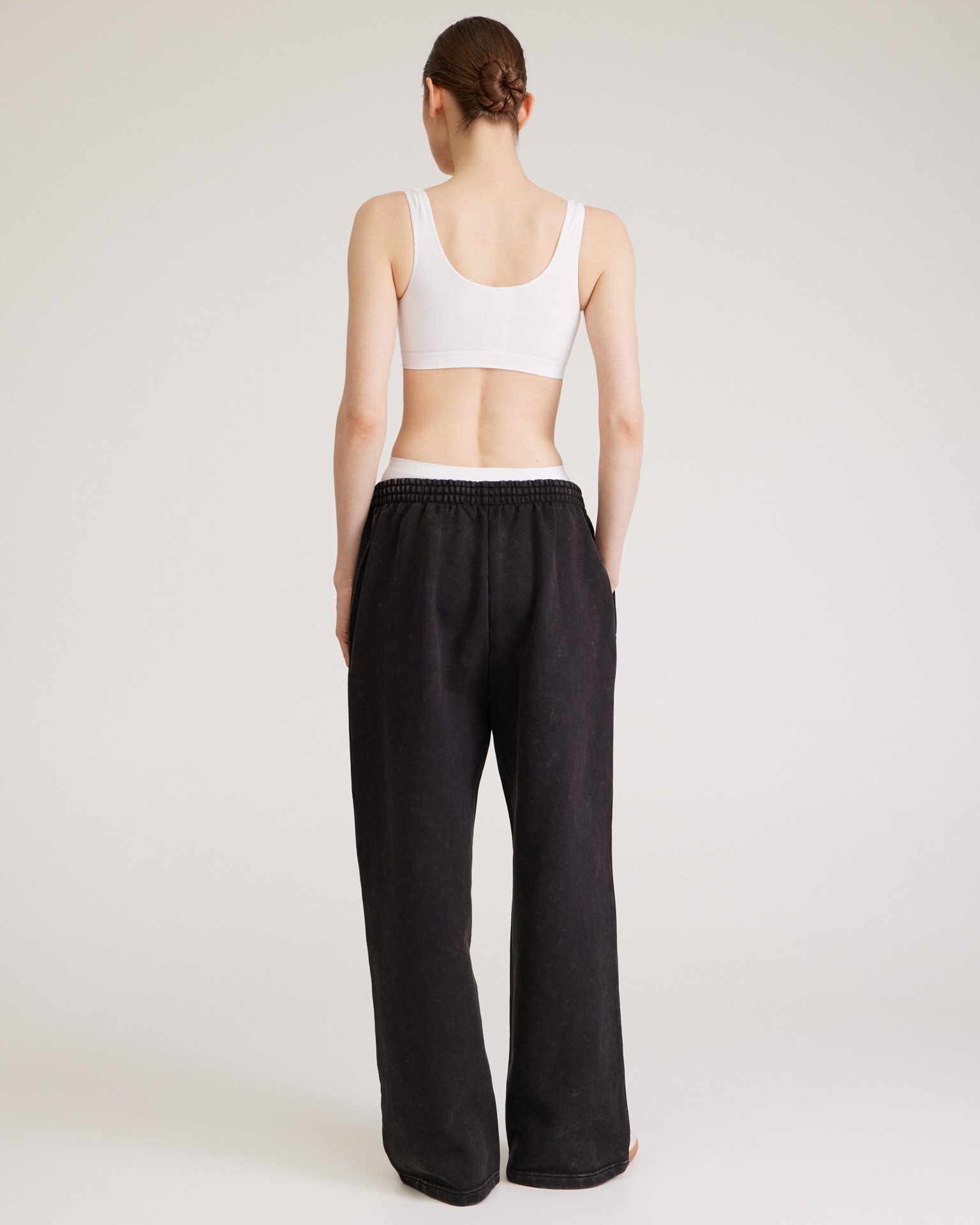 Grey sport trousers, Grey — photo 4