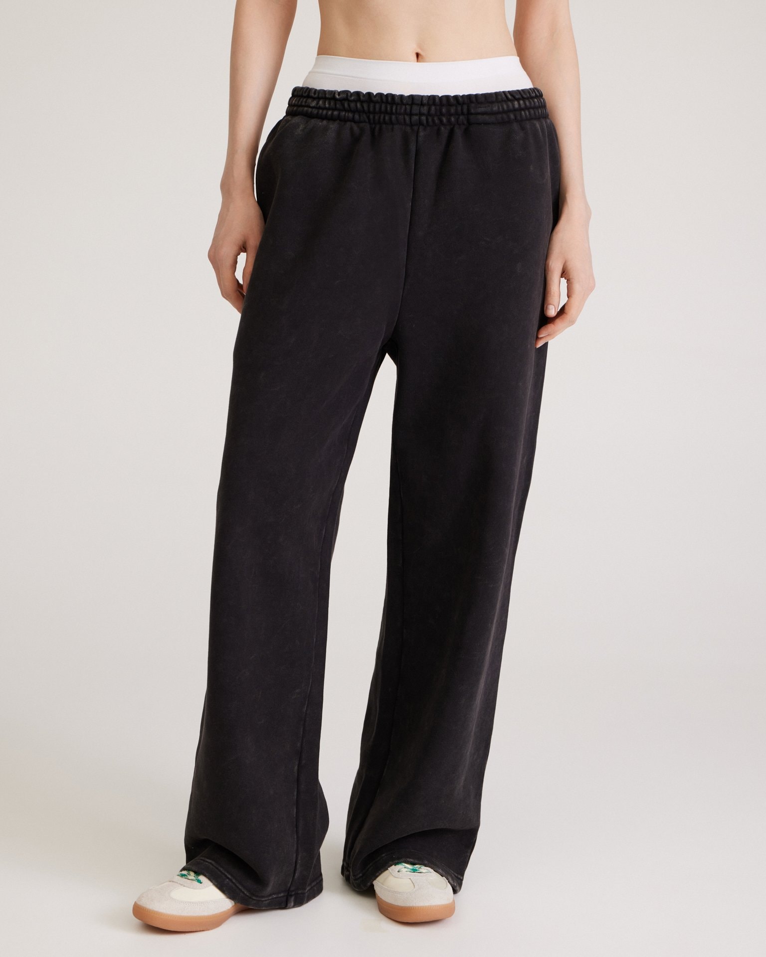 Grey sport trousers, Grey — photo 7