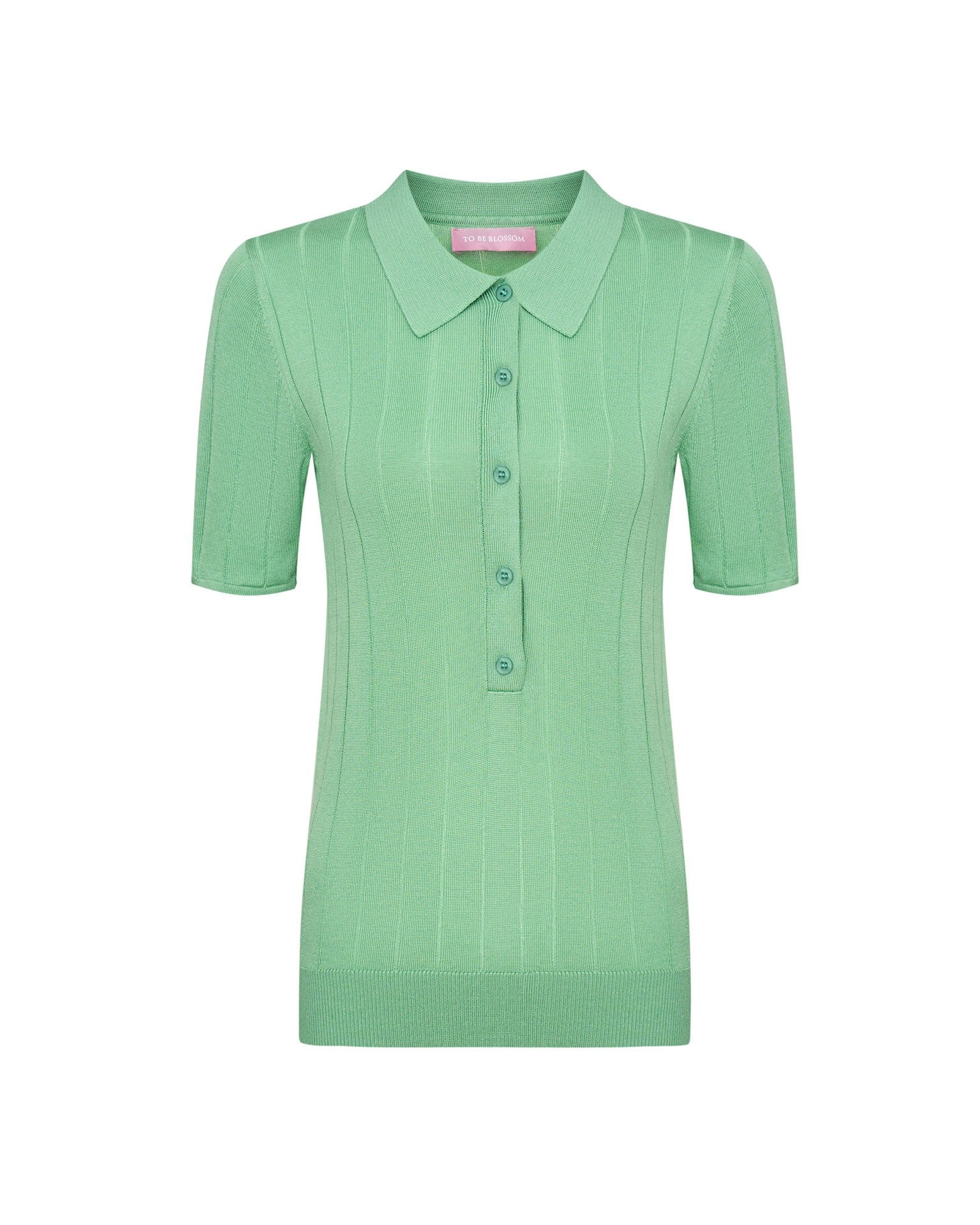 Green polo shirt