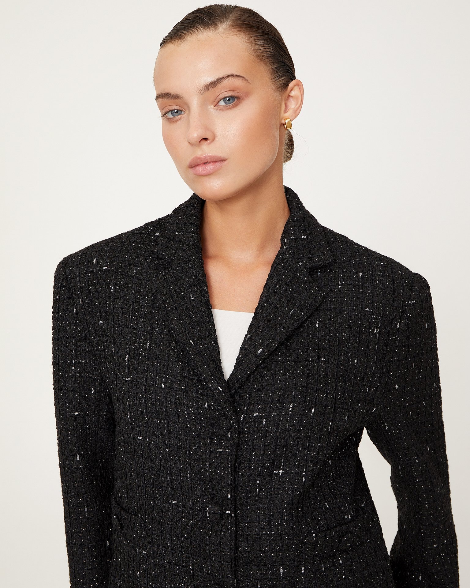 Black blazer, Black — photo 4