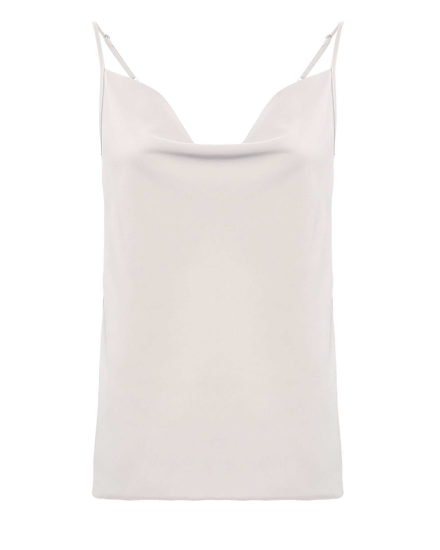 Top with side slits, Milk — photo 6