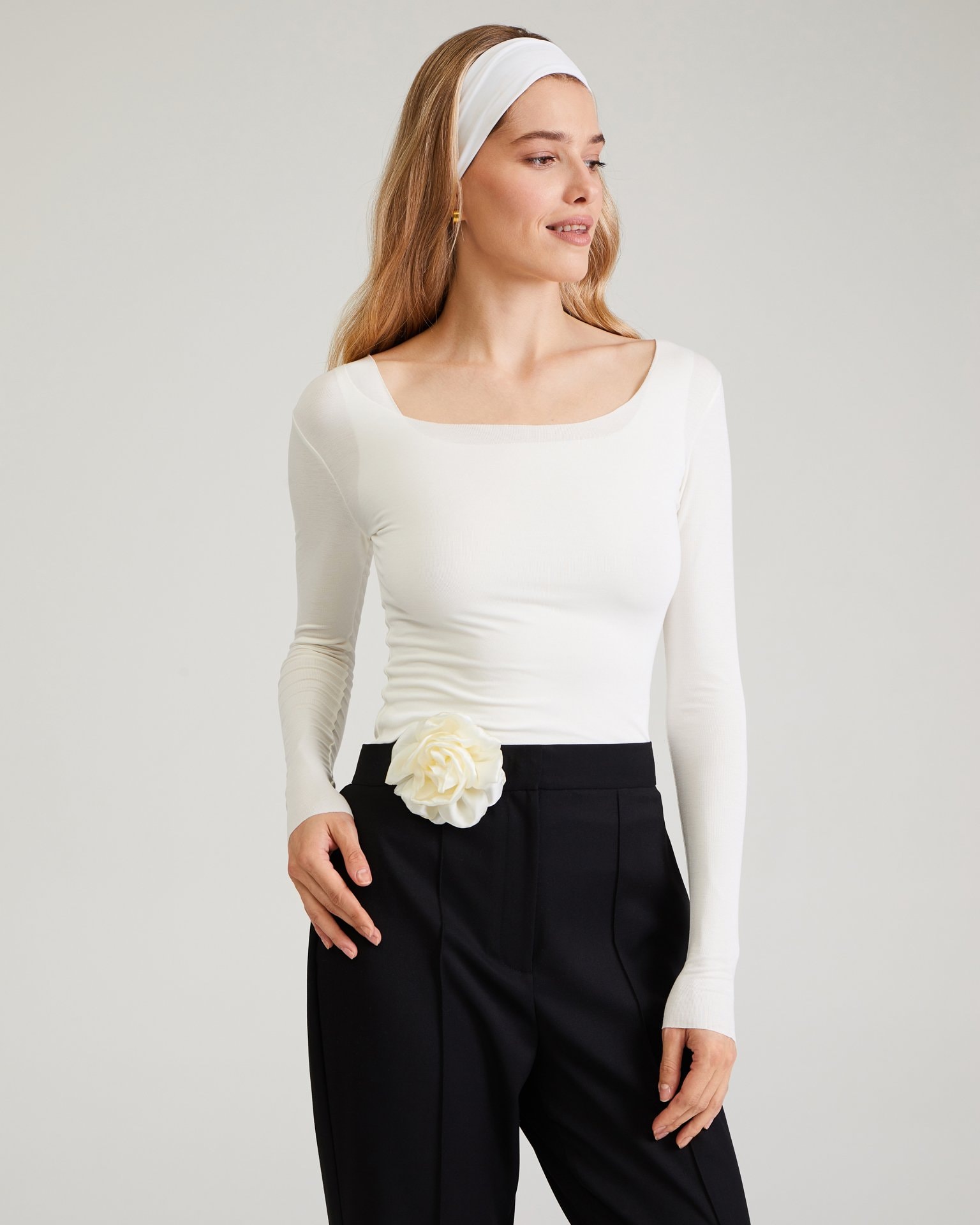 Floral accessory, White — photo 4