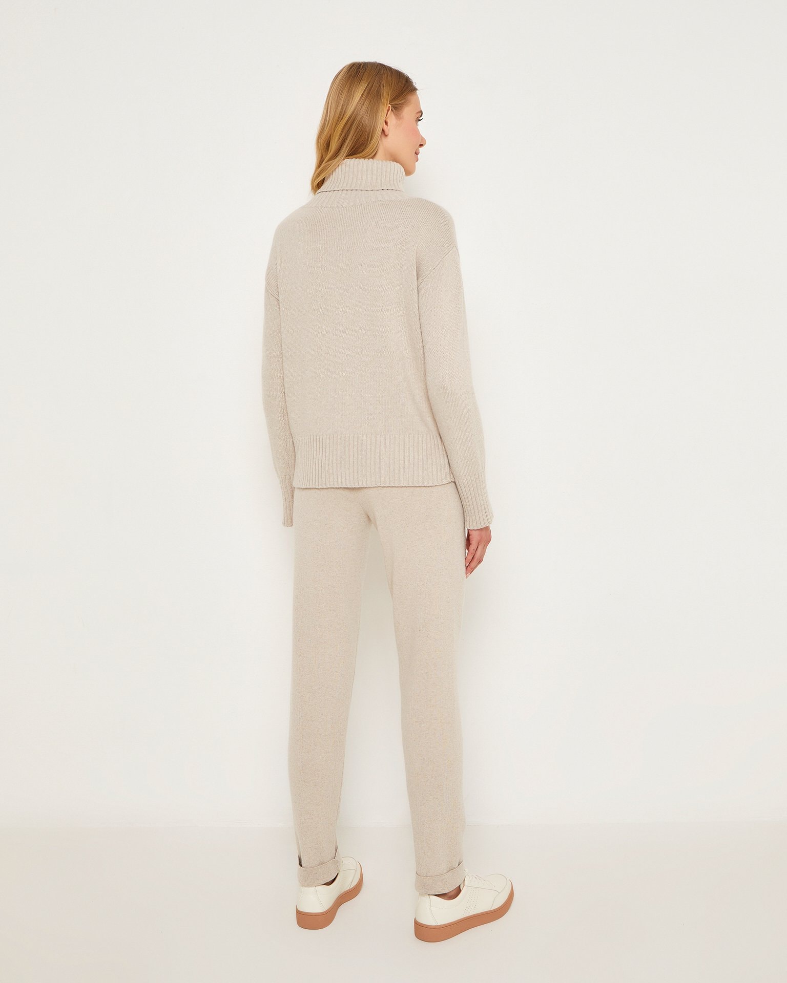 Sand-coloured suit, Brown — photo 3