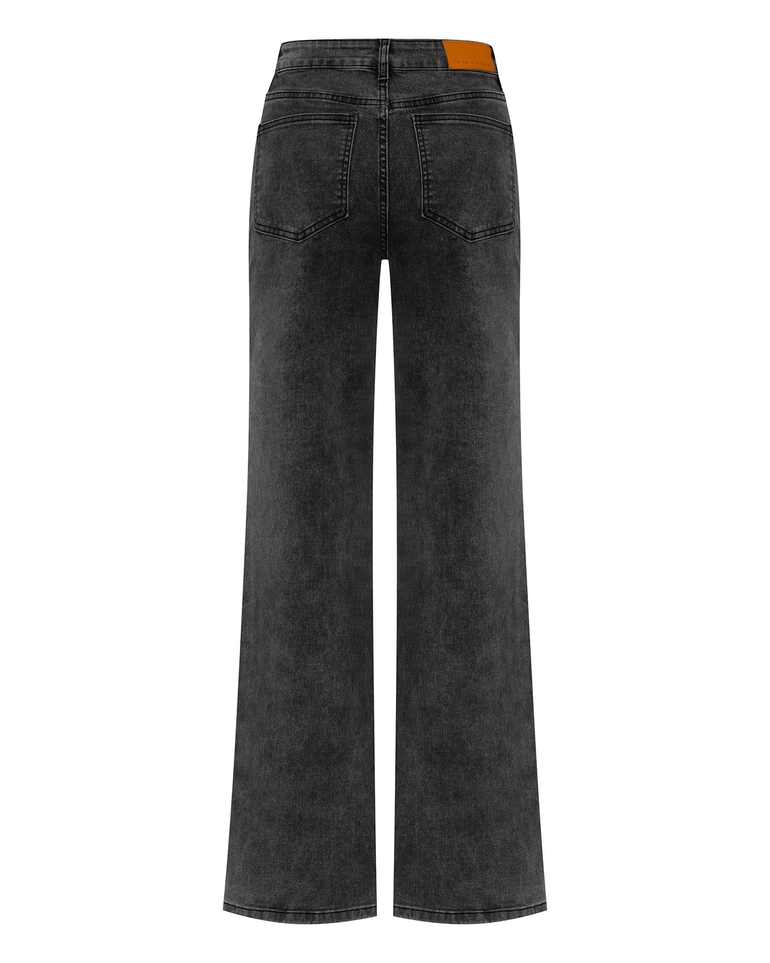 Jeans with topstitching, Grey — photo 8