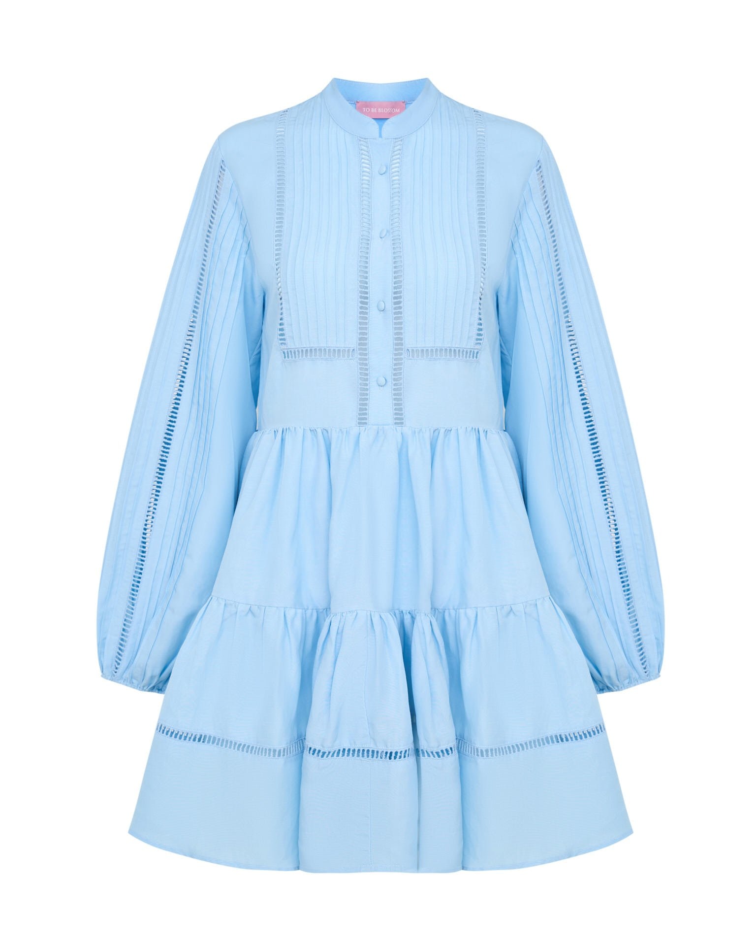 Linen dress, Blue — photo 9