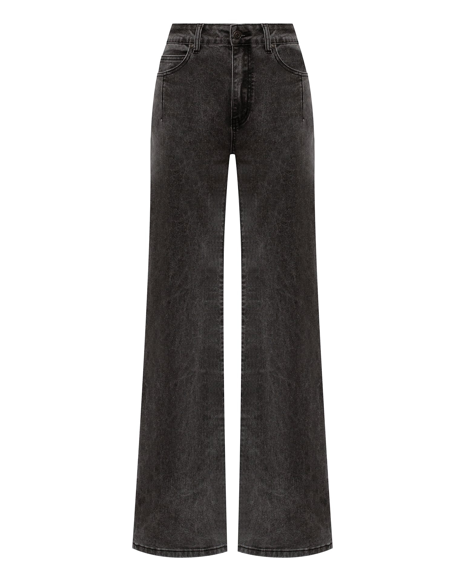 Jeans with topstitching, Grey — photo 7
