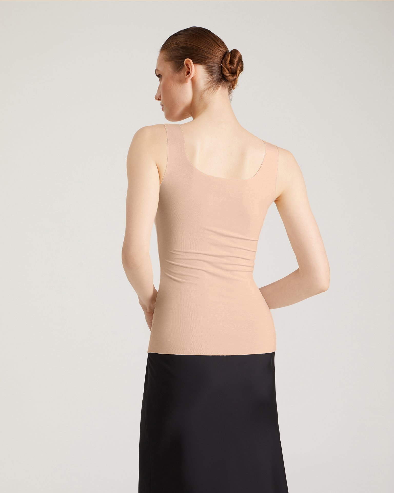 Beige tank top, Beige — photo 4