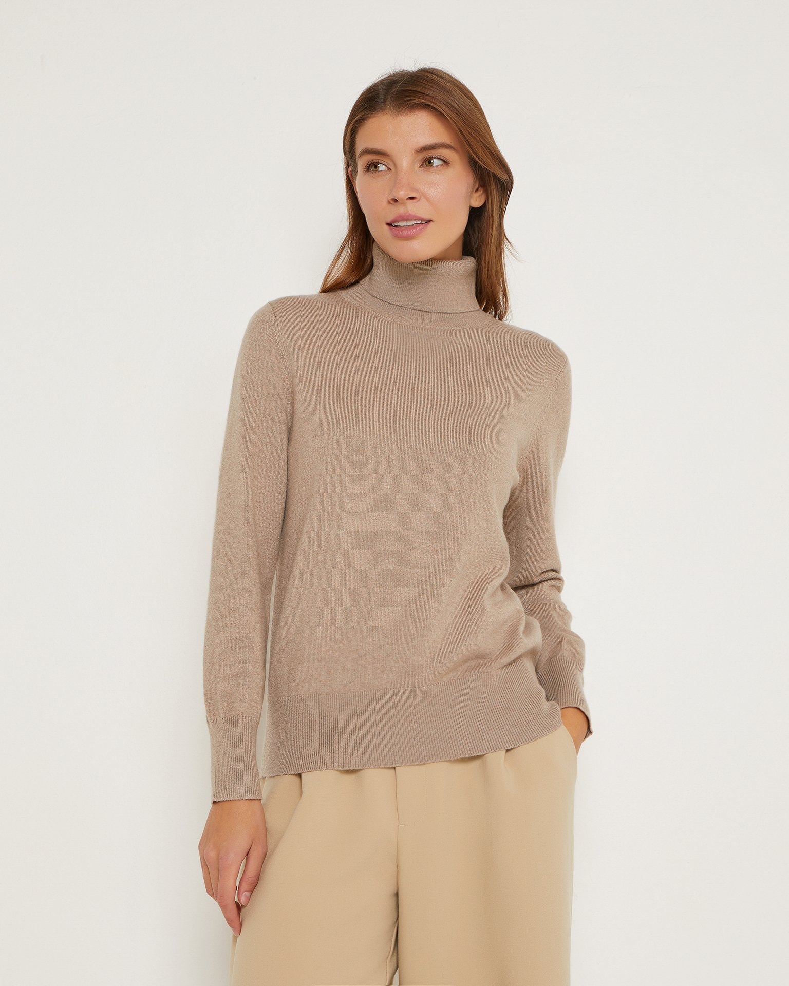 Classic Jumper, Brown — photo 2